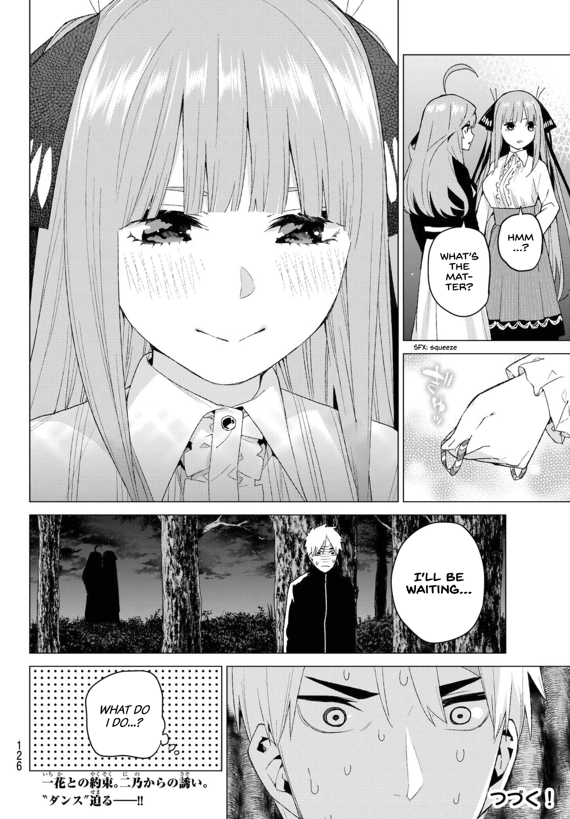 Go-Toubun no Hanayome Chapter 26 page 19 - Chapter 26: The Legend that Binds - Day Two ② [HQ]