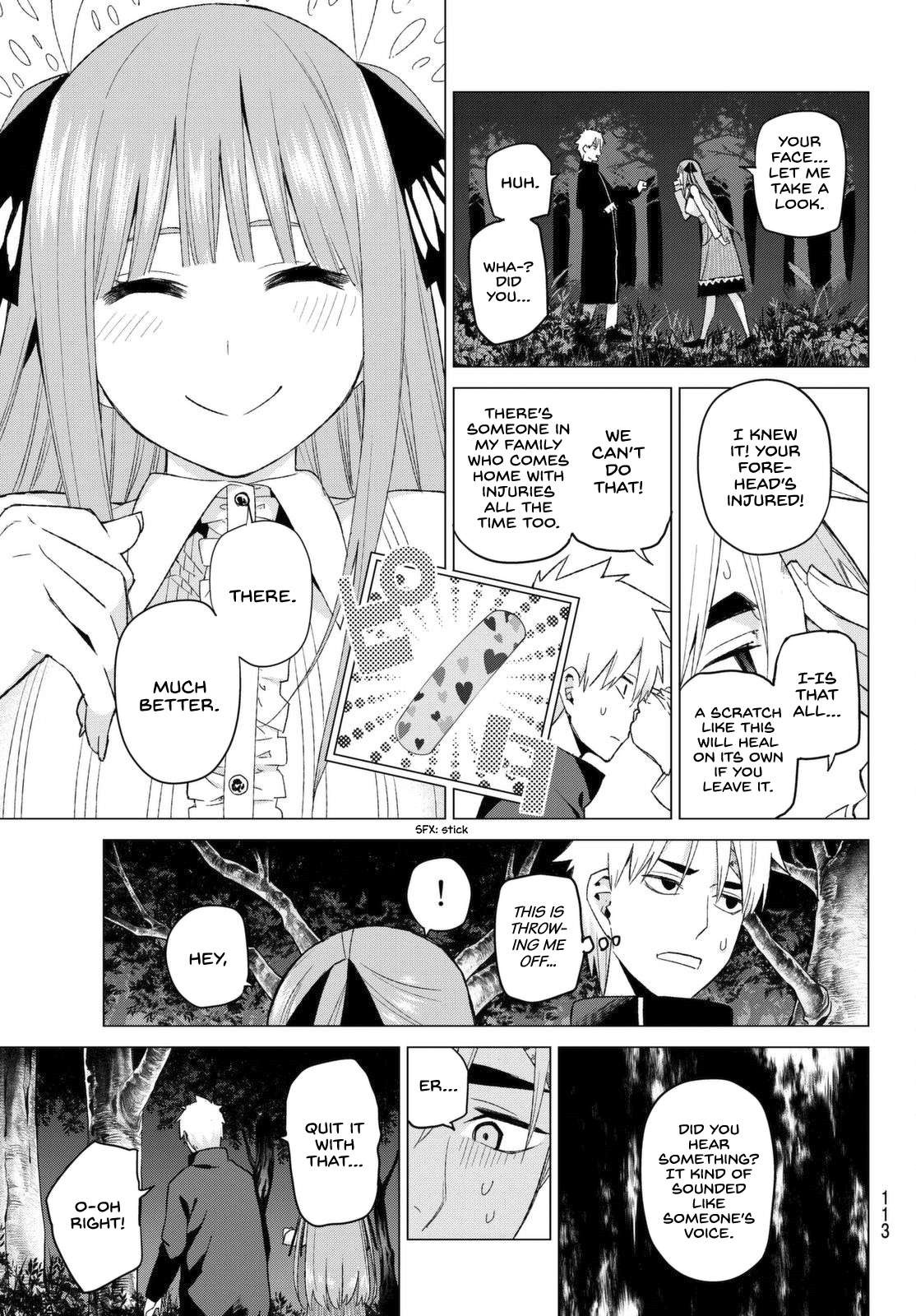 Go-Toubun no Hanayome Chapter 26 page 7 - Chapter 26: The Legend that Binds - Day Two ② [HQ]