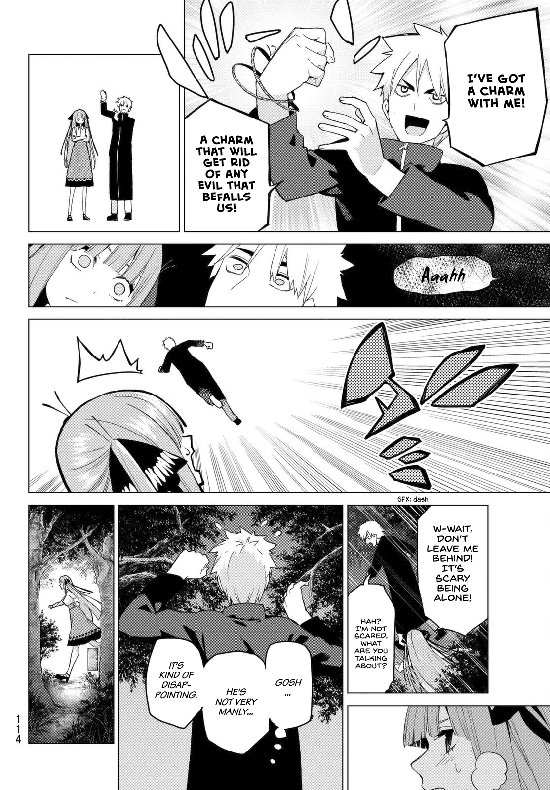 Go-Toubun no Hanayome Chapter 26 page 8 - Chapter 26: The Legend that Binds - Day Two ② [HQ]