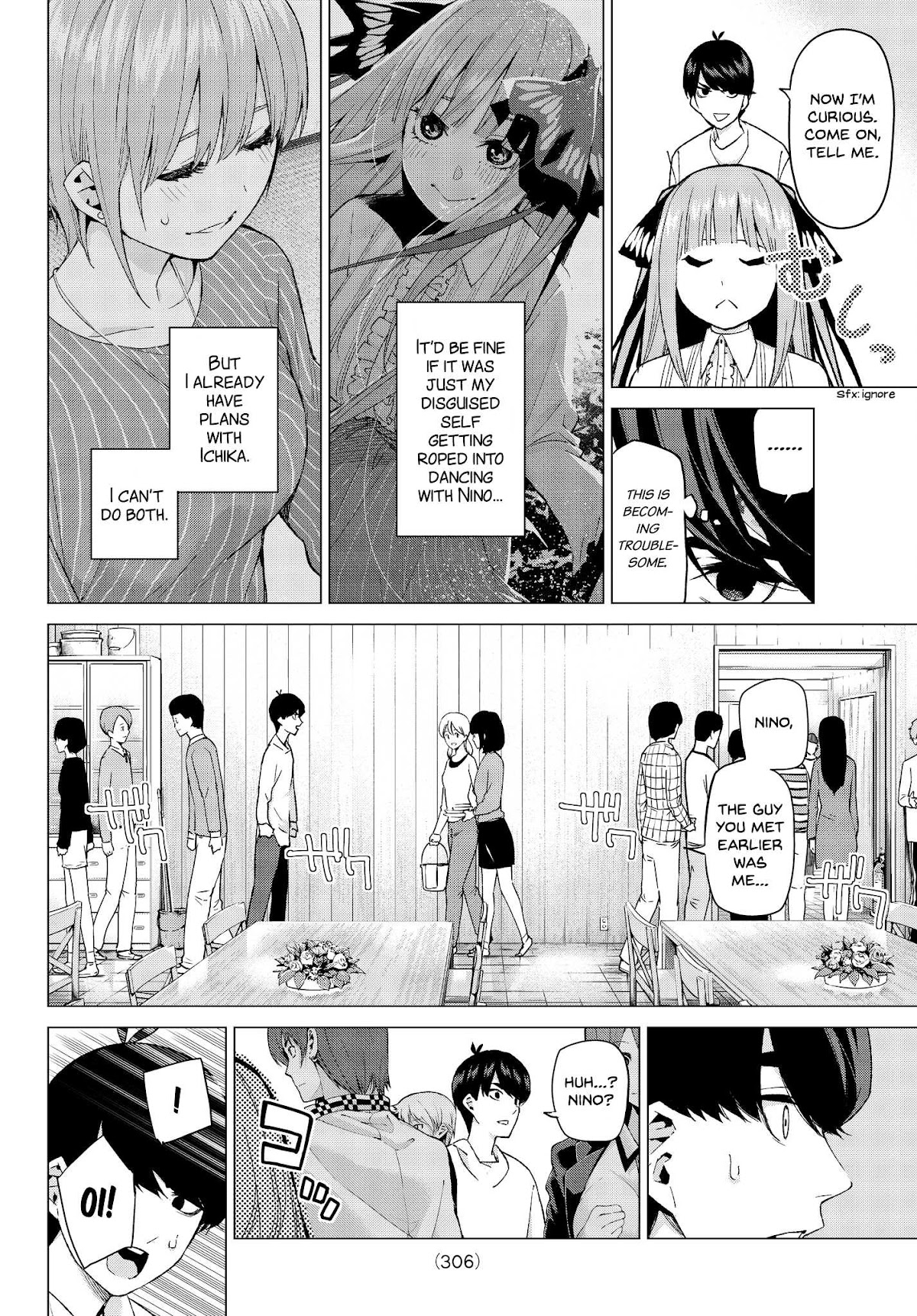 Go-Toubun no Hanayome Chapter 27 page 4 - Chapter 27: The Legend that Binds - Day Two ③ [HQ]