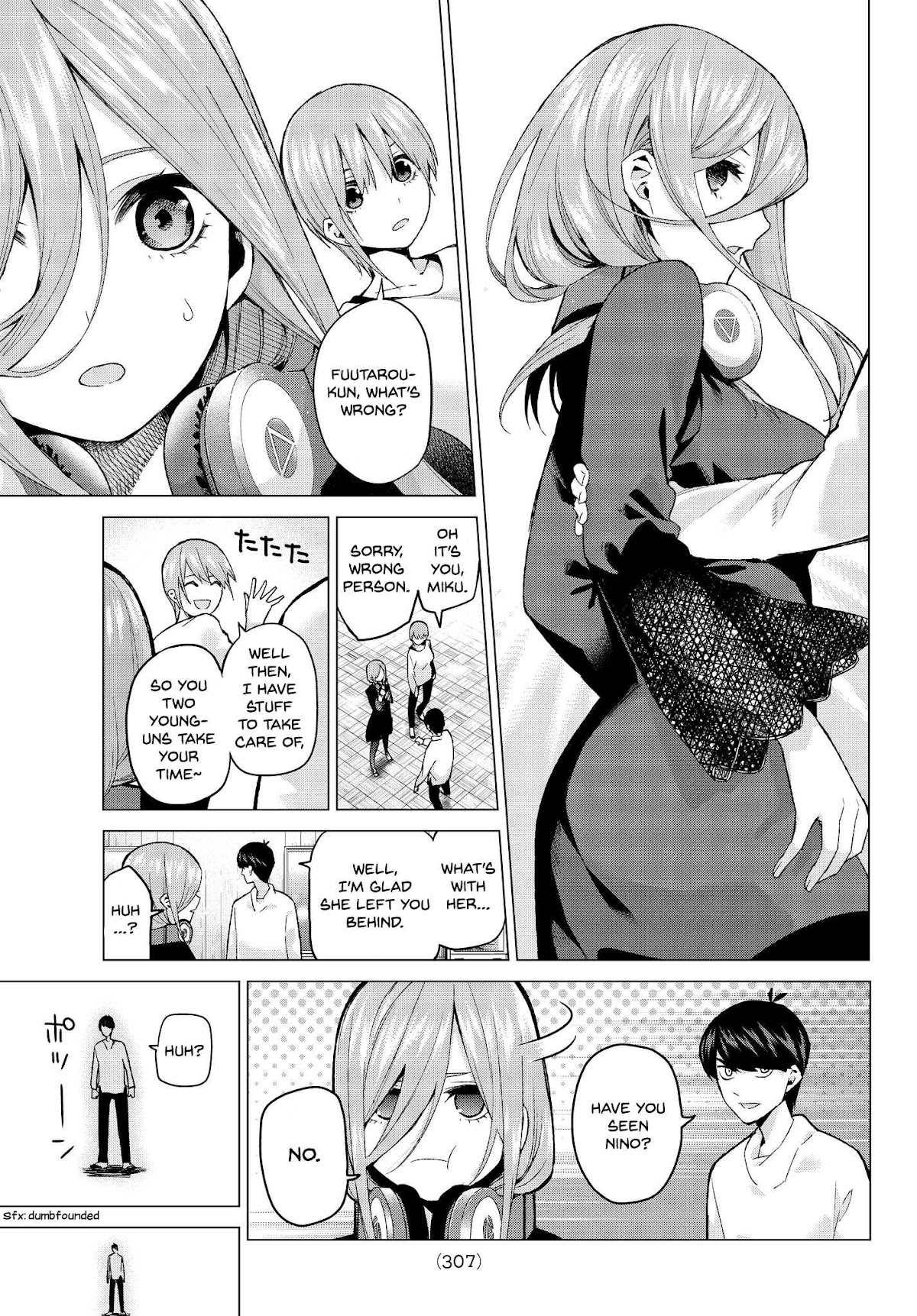 Go-Toubun no Hanayome Chapter 27 page 5 - Chapter 27: The Legend that Binds - Day Two ③ [HQ]