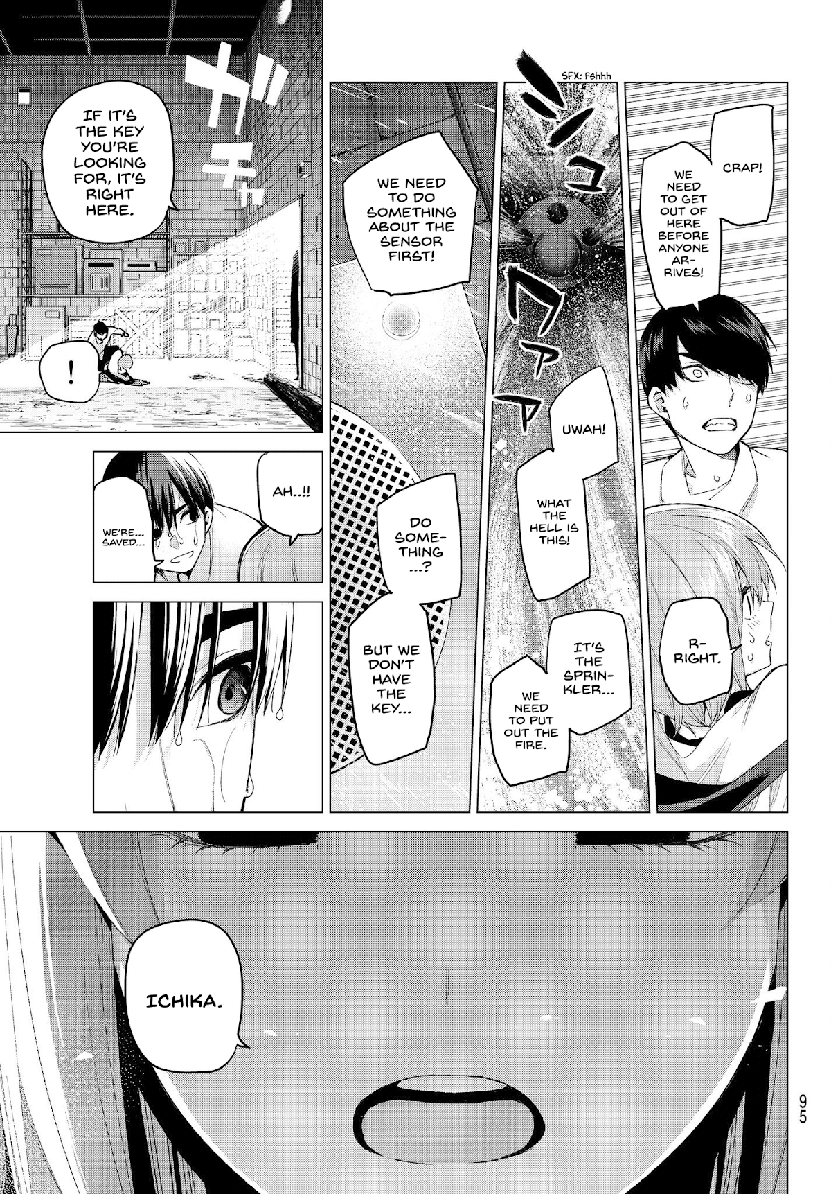 Go-Toubun no Hanayome Chapter 28 page 17 - Chapter 28: The Legend that Binds - Day Two ④