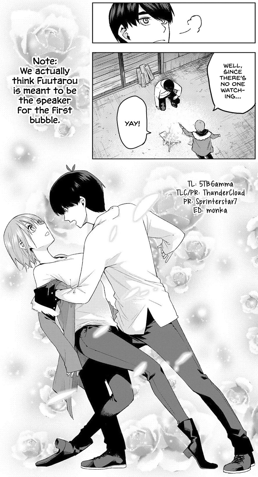 Go-Toubun no Hanayome Chapter 28 page 19 - Chapter 28: The Legend that Binds - Day Two ④