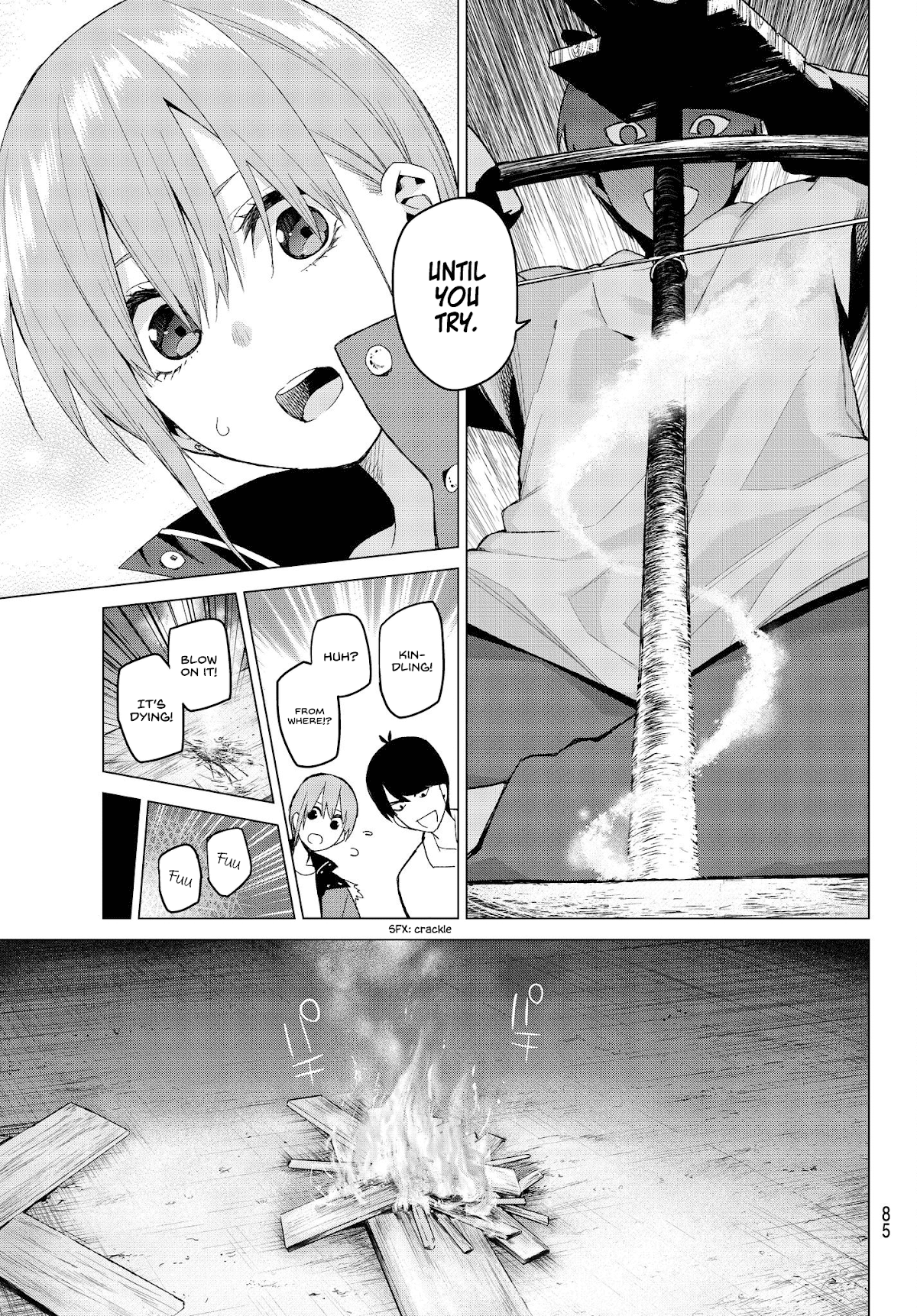 Go-Toubun no Hanayome Chapter 28 page 9 - Chapter 28: The Legend that Binds - Day Two ④