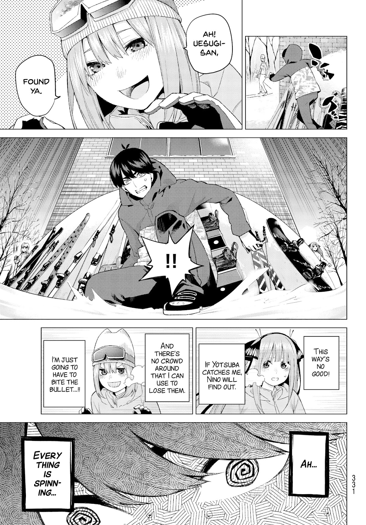 Go-Toubun no Hanayome Chapter 29 page 11 - Chapter 29: The Legend that Binds - Day Three