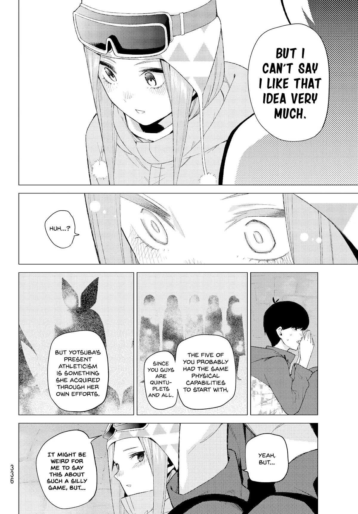 Go-Toubun no Hanayome Chapter 29 page 16 - Chapter 29: The Legend that Binds - Day Three