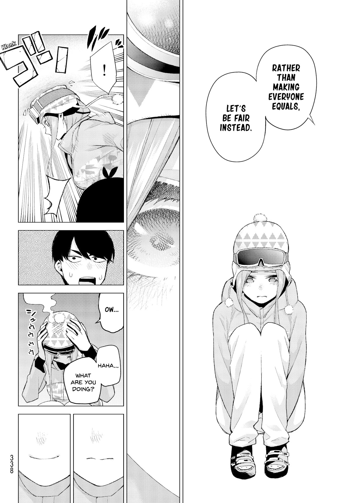 Go-Toubun no Hanayome Chapter 29 page 18 - Chapter 29: The Legend that Binds - Day Three