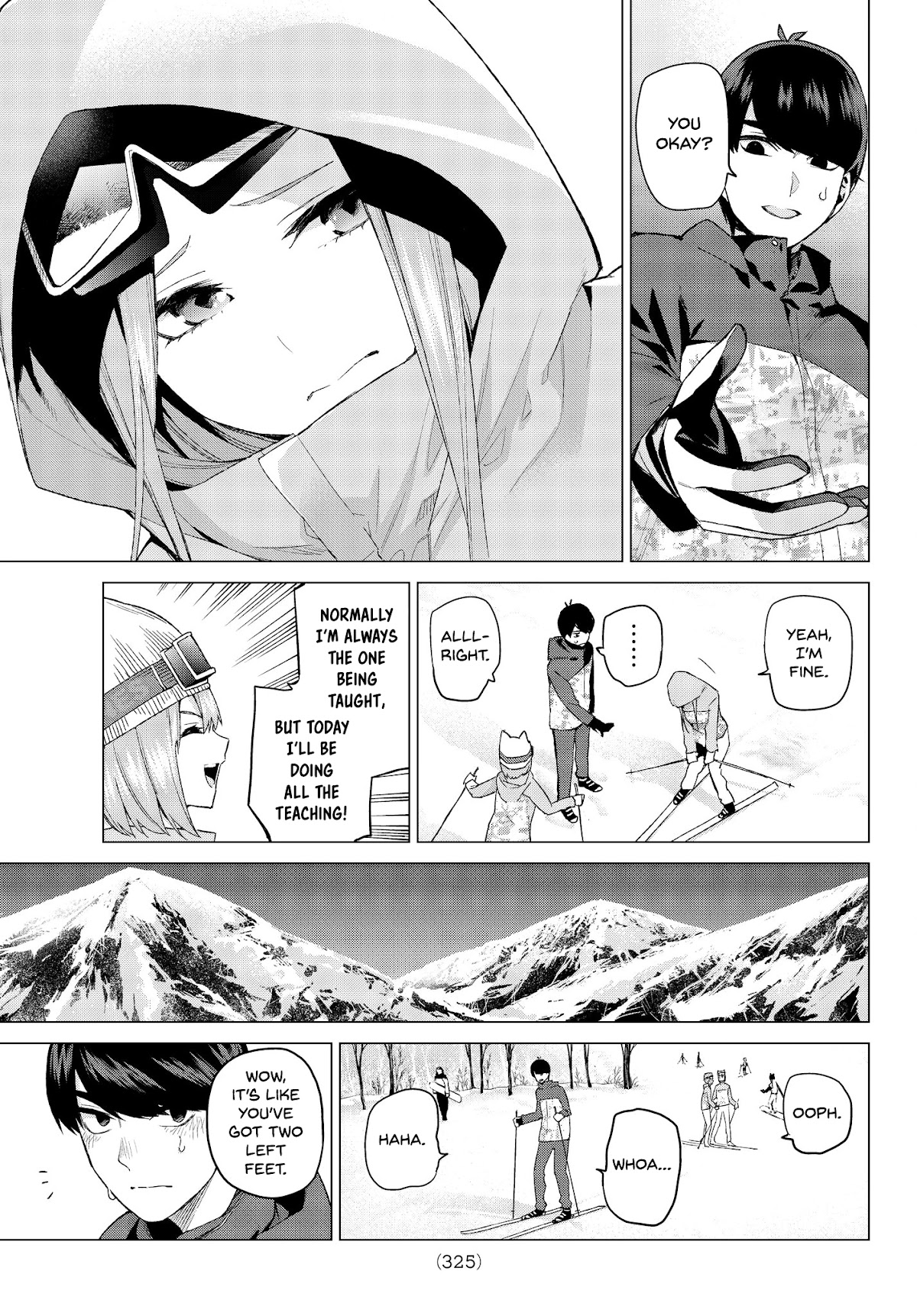 Go-Toubun no Hanayome Chapter 29 page 5 - Chapter 29: The Legend that Binds - Day Three