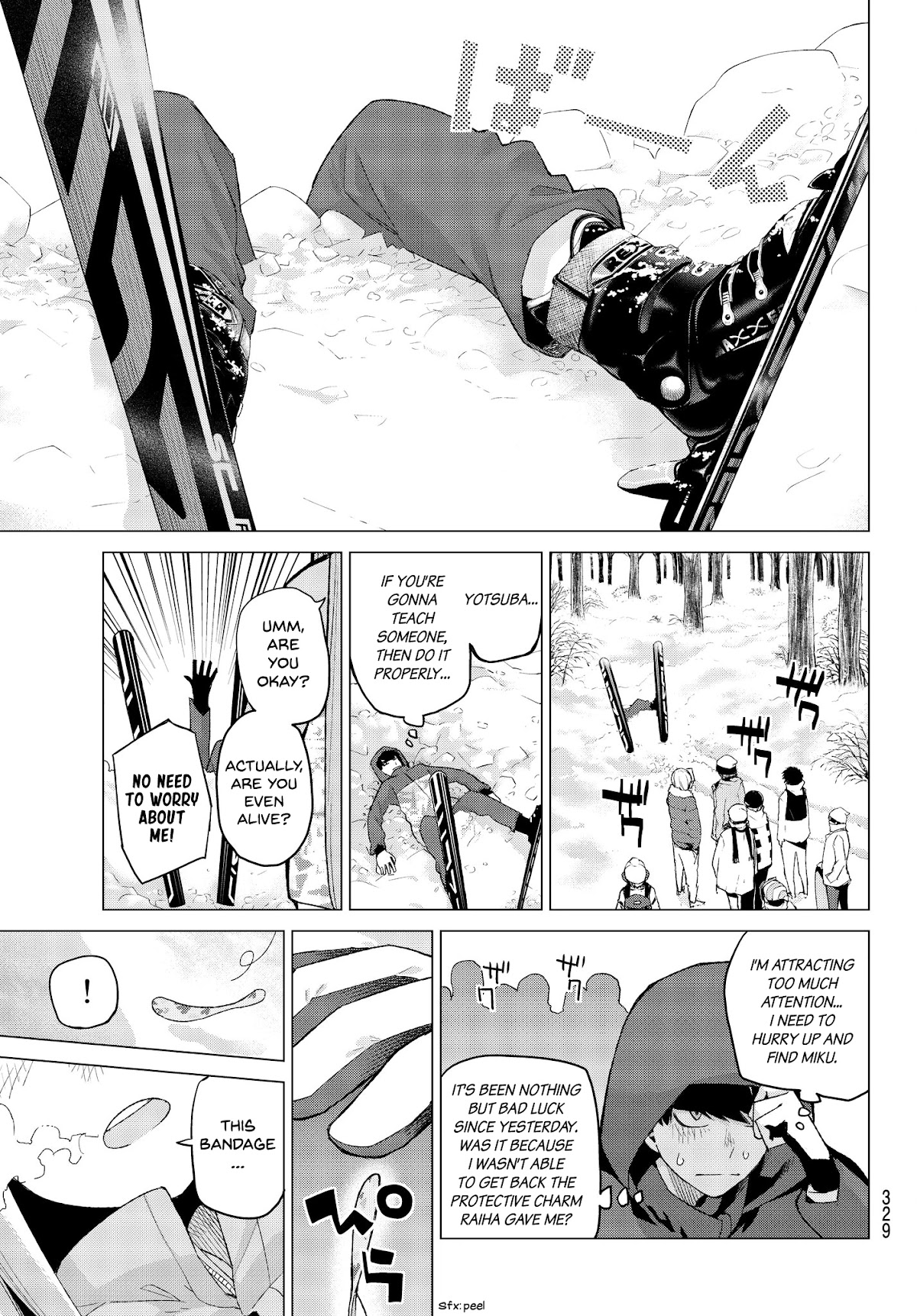 Go-Toubun no Hanayome Chapter 29 page 9 - Chapter 29: The Legend that Binds - Day Three