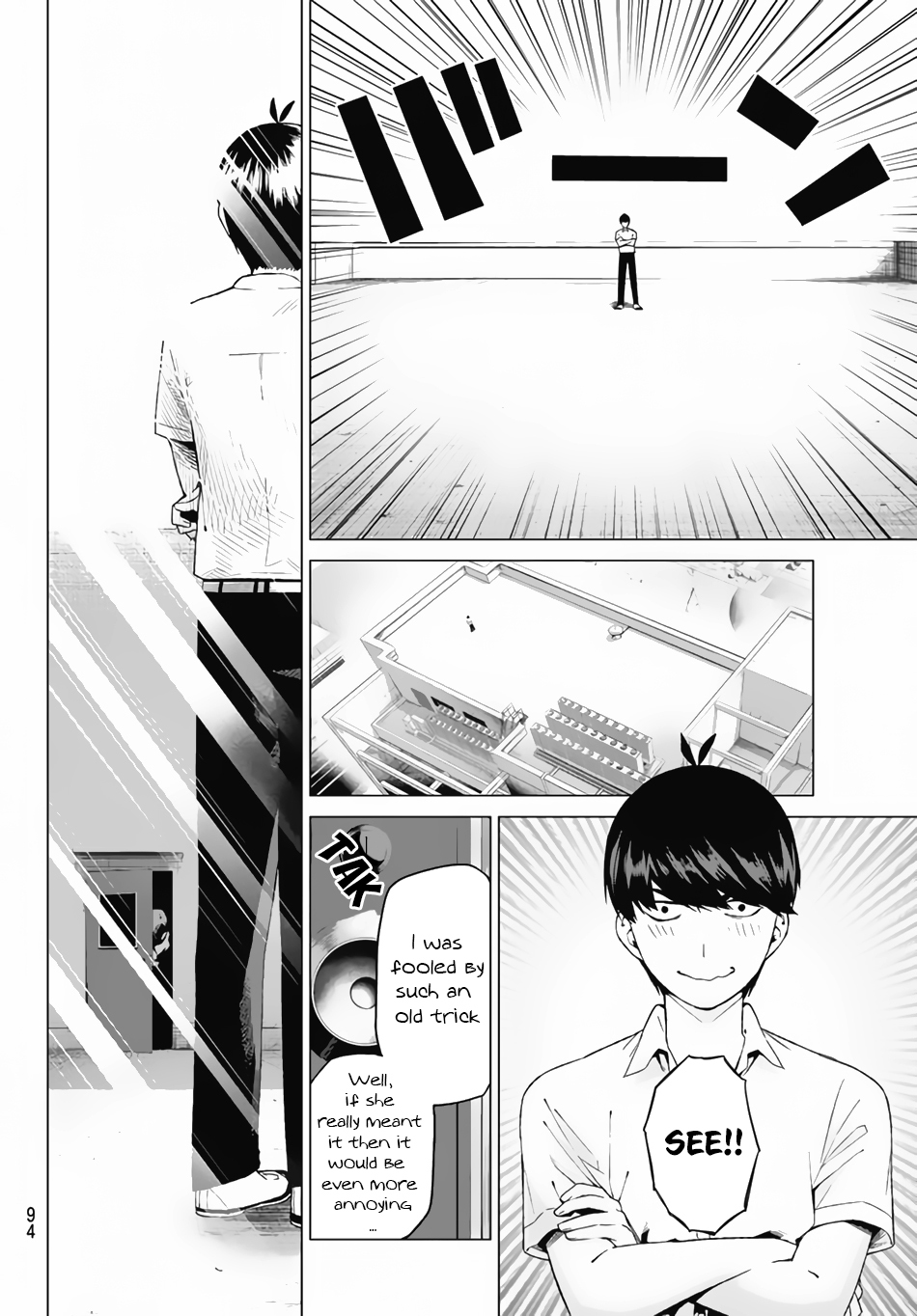 Go-Toubun no Hanayome Chapter 3 page 17 - Chapter 3: Confession on the Rooftop