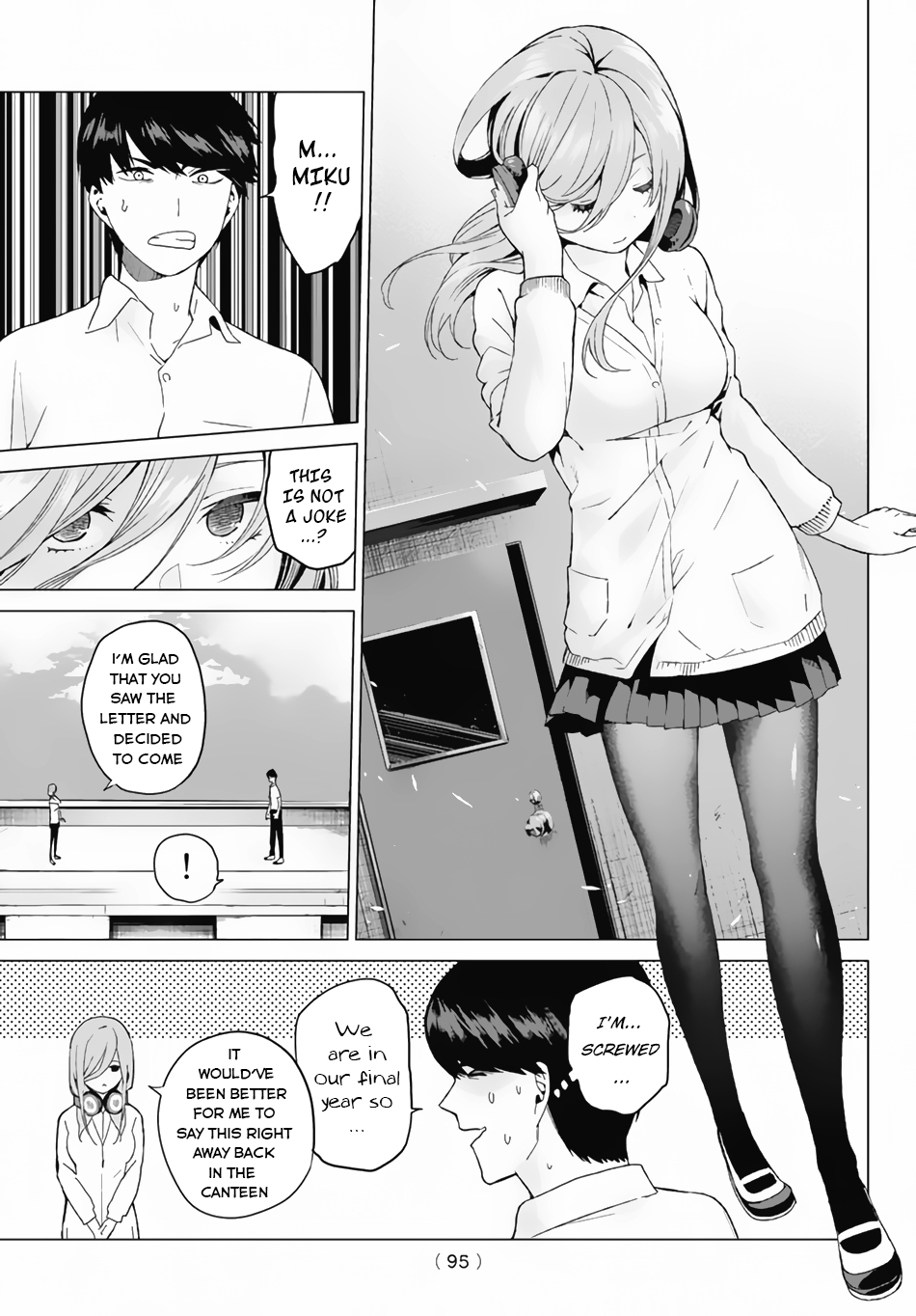 Go-Toubun no Hanayome Chapter 3 page 18 - Chapter 3: Confession on the Rooftop