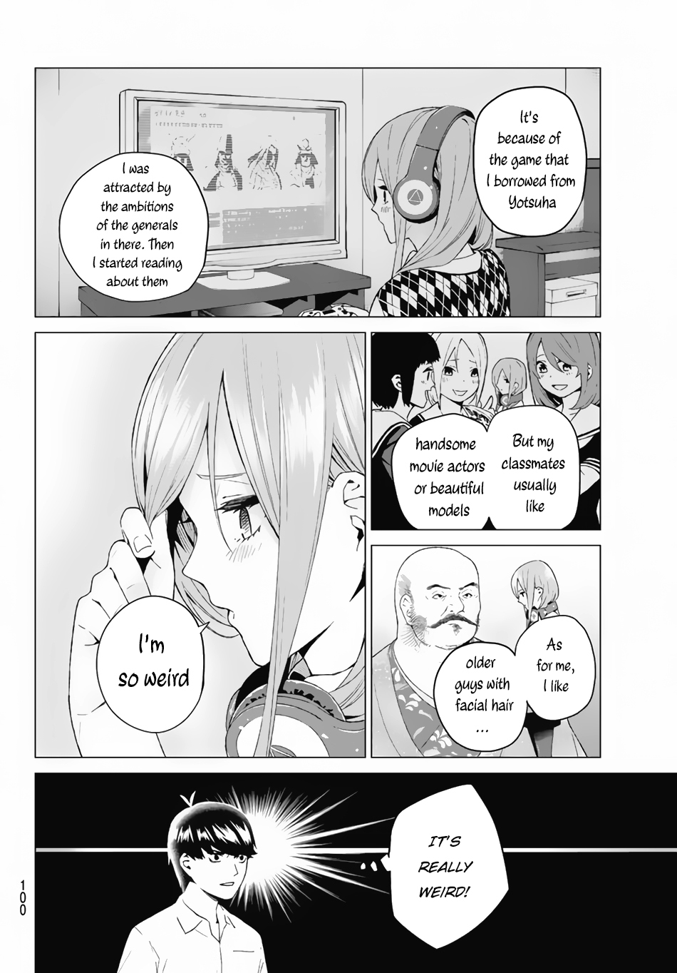 Go-Toubun no Hanayome Chapter 3 page 23 - Chapter 3: Confession on the Rooftop