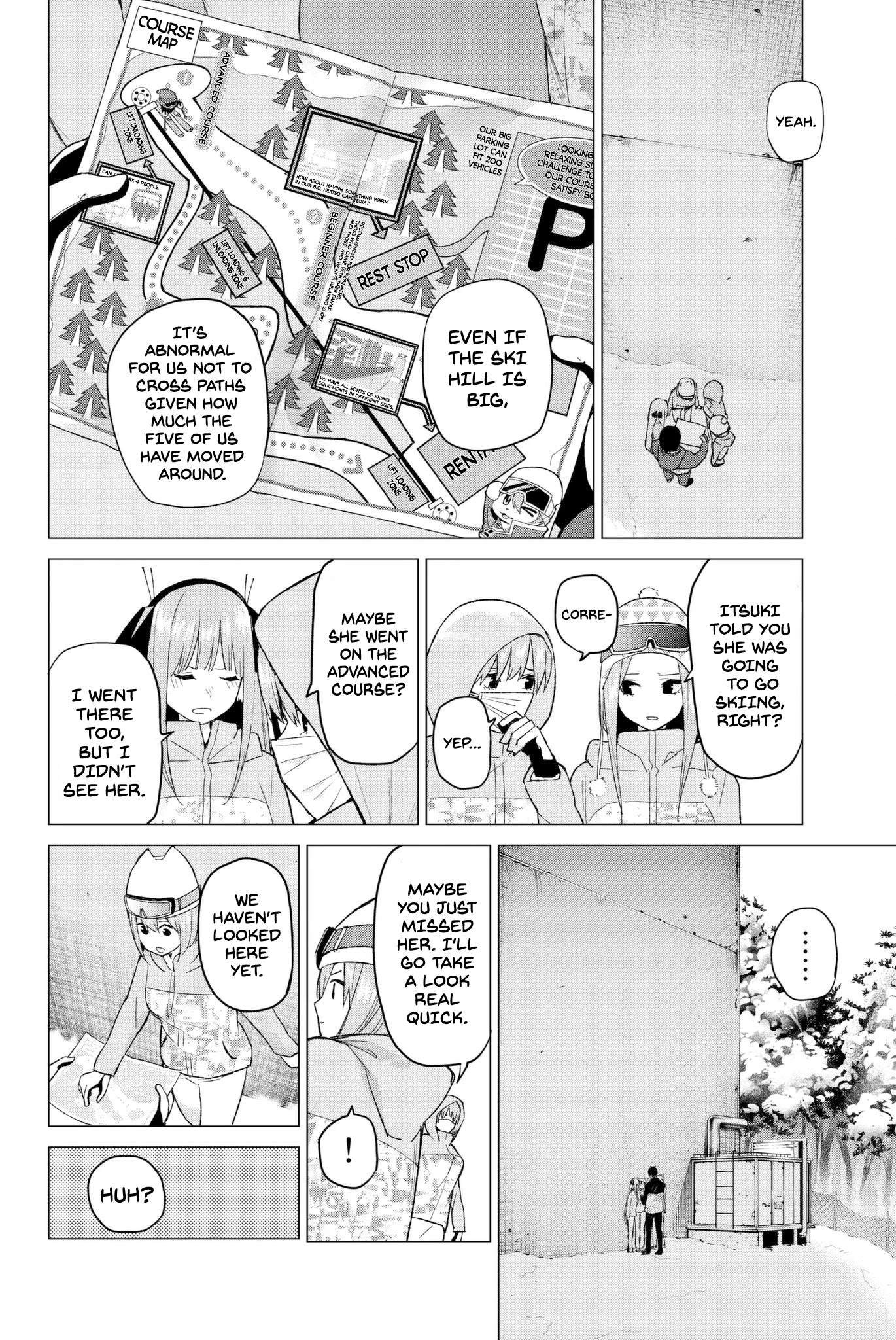 Go-Toubun no Hanayome Chapter 30 page 10 - Chapter 30: The Legend that Binds - Day Three ②