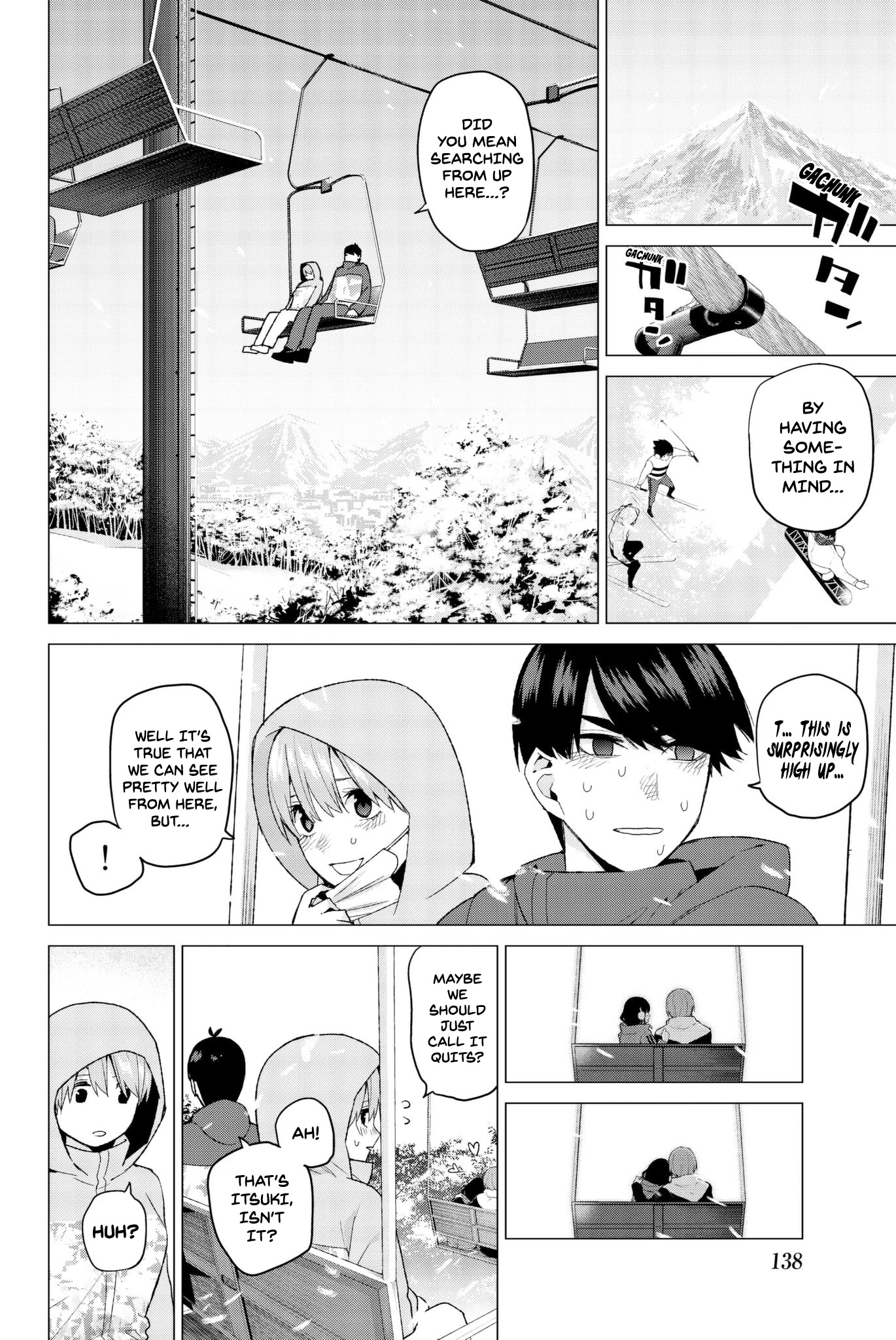 Go-Toubun no Hanayome Chapter 30 page 14 - Chapter 30: The Legend that Binds - Day Three ②