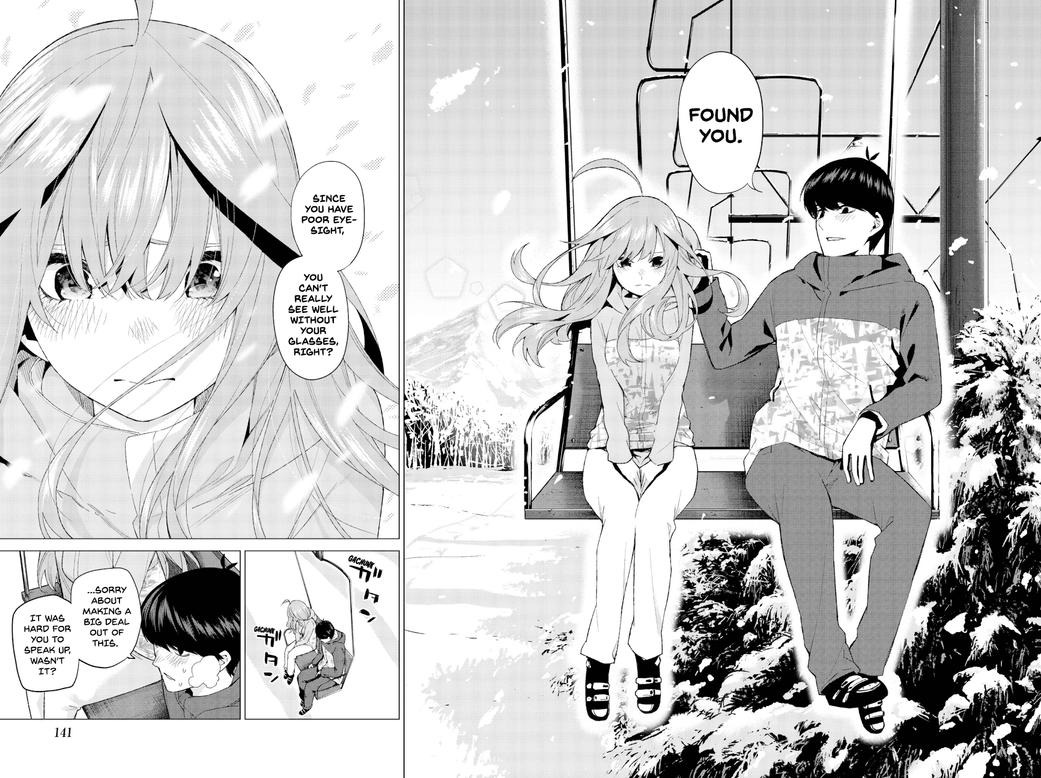 Go-Toubun no Hanayome Chapter 30 page 16 - Chapter 30: The Legend that Binds - Day Three ②
