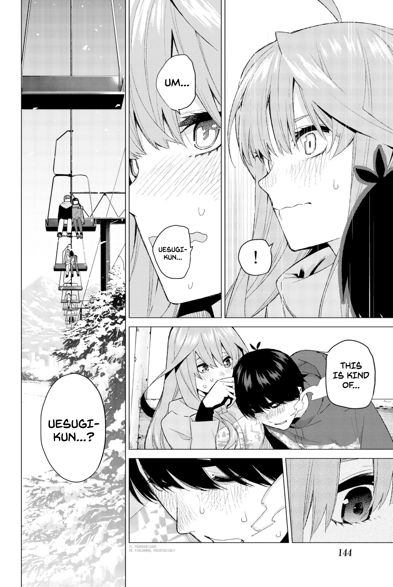 Go-Toubun no Hanayome Chapter 30 page 19 - Chapter 30: The Legend that Binds - Day Three ②