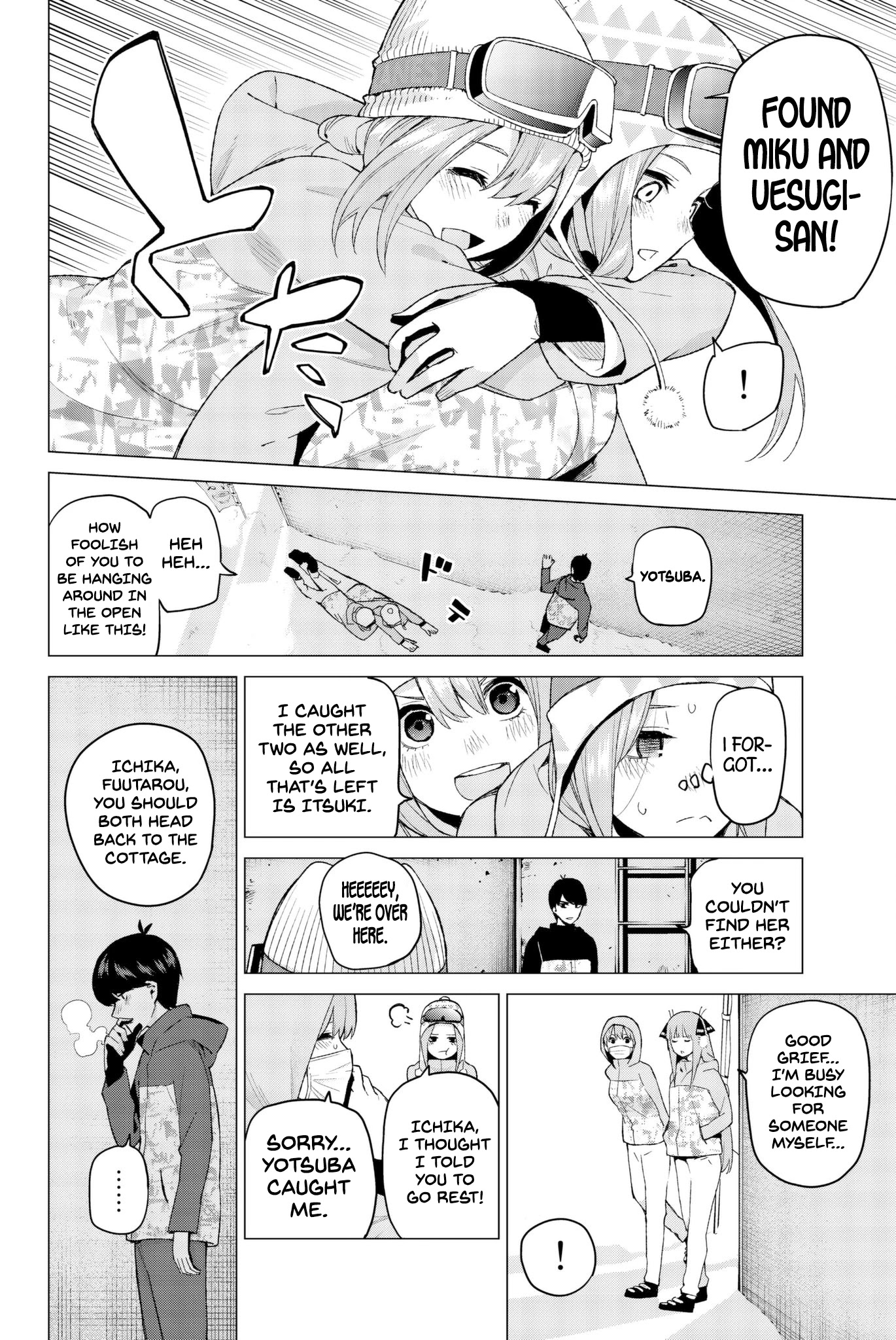 Go-Toubun no Hanayome Chapter 30 page 8 - Chapter 30: The Legend that Binds - Day Three ②