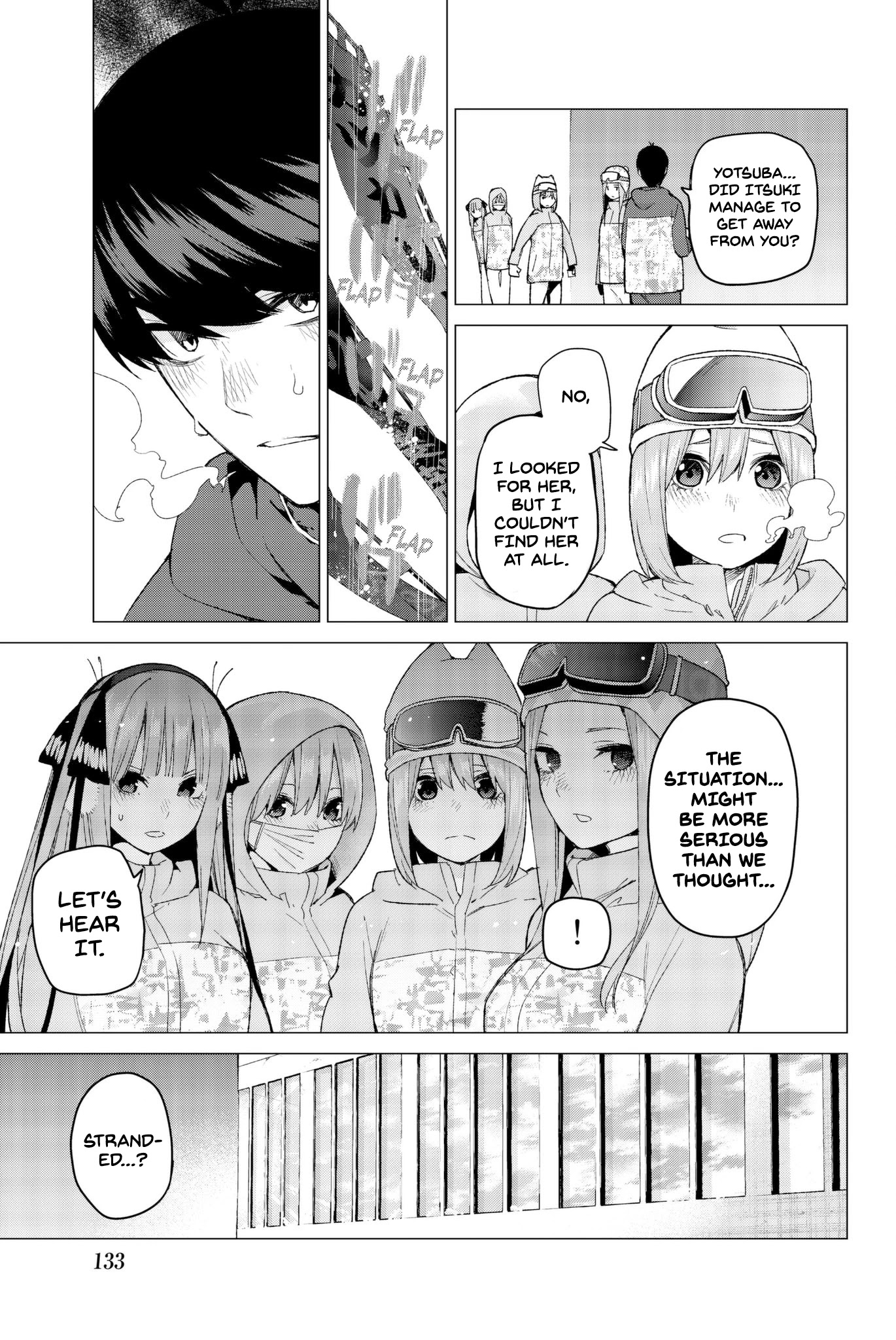 Go-Toubun no Hanayome Chapter 30 page 9 - Chapter 30: The Legend that Binds - Day Three ②