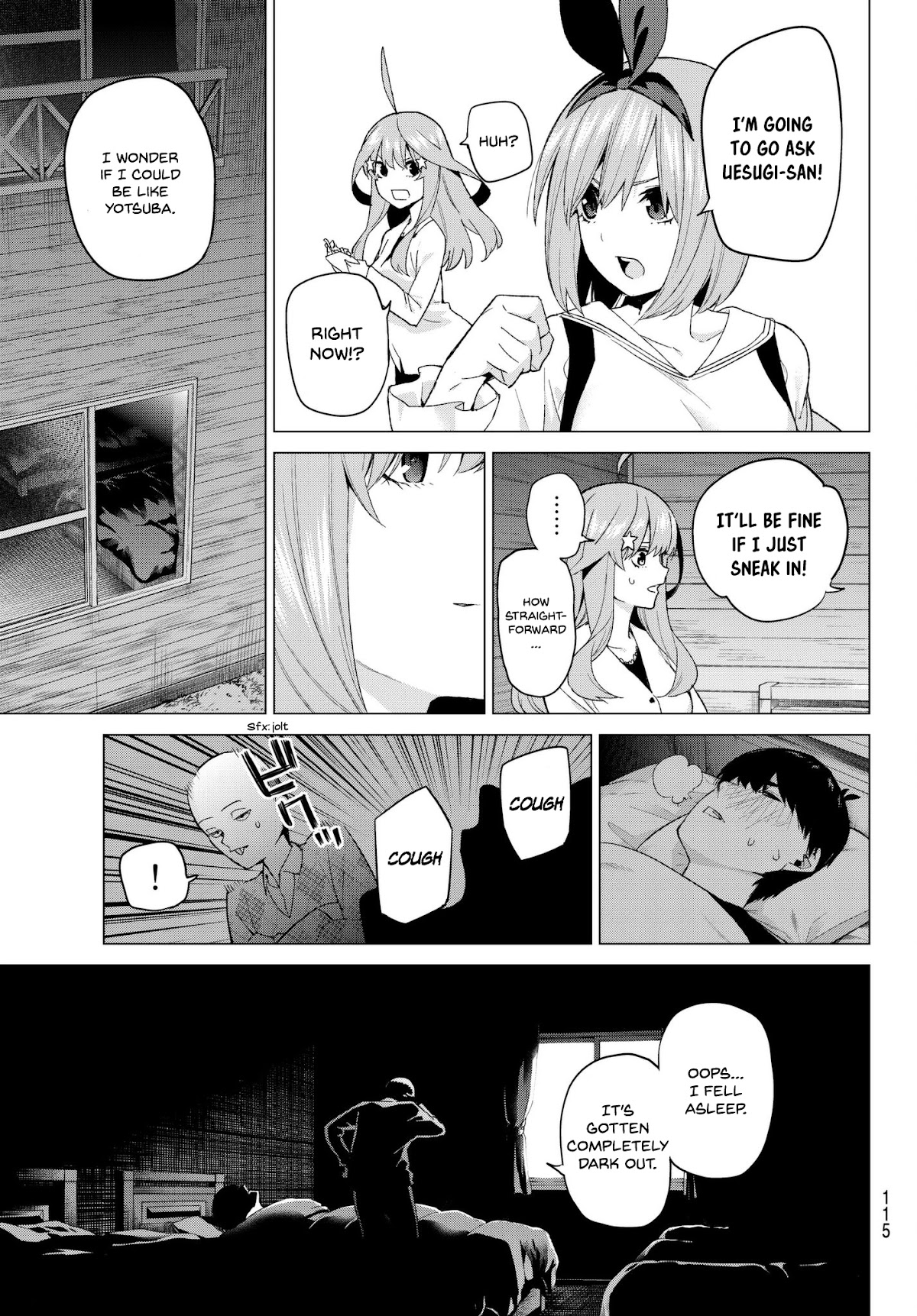 Go-Toubun no Hanayome Chapter 31 page 12 - Chapter 31: The Legend that Binds - Day Three ③