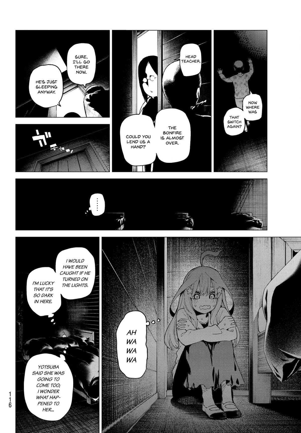 Go-Toubun no Hanayome Chapter 31 page 13 - Chapter 31: The Legend that Binds - Day Three ③