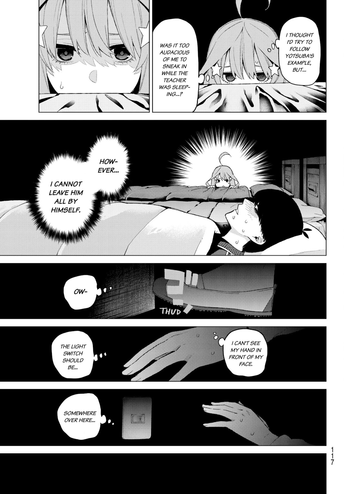 Go-Toubun no Hanayome Chapter 31 page 14 - Chapter 31: The Legend that Binds - Day Three ③