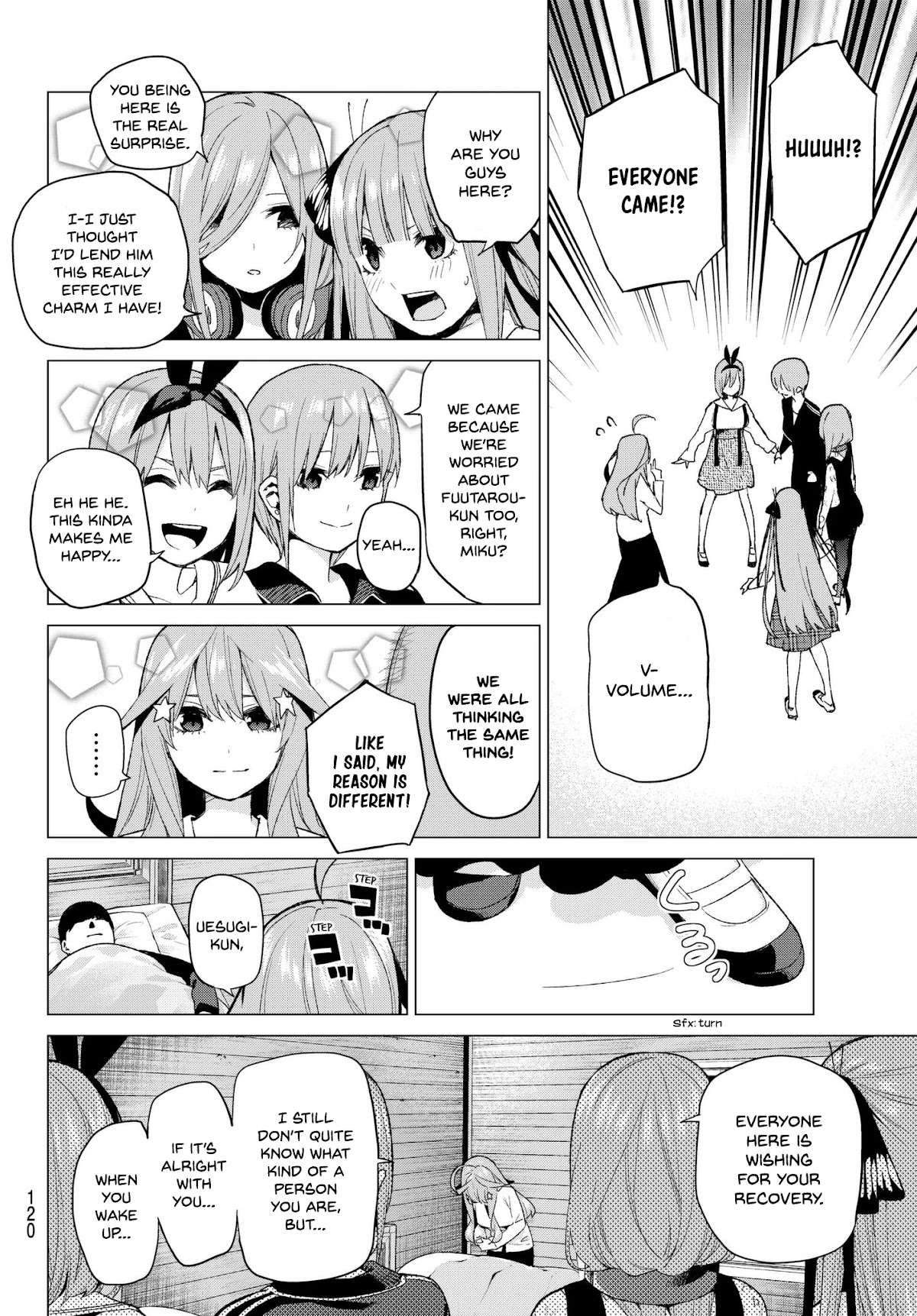 Go-Toubun no Hanayome Chapter 31 page 16 - Chapter 31: The Legend that Binds - Day Three ③