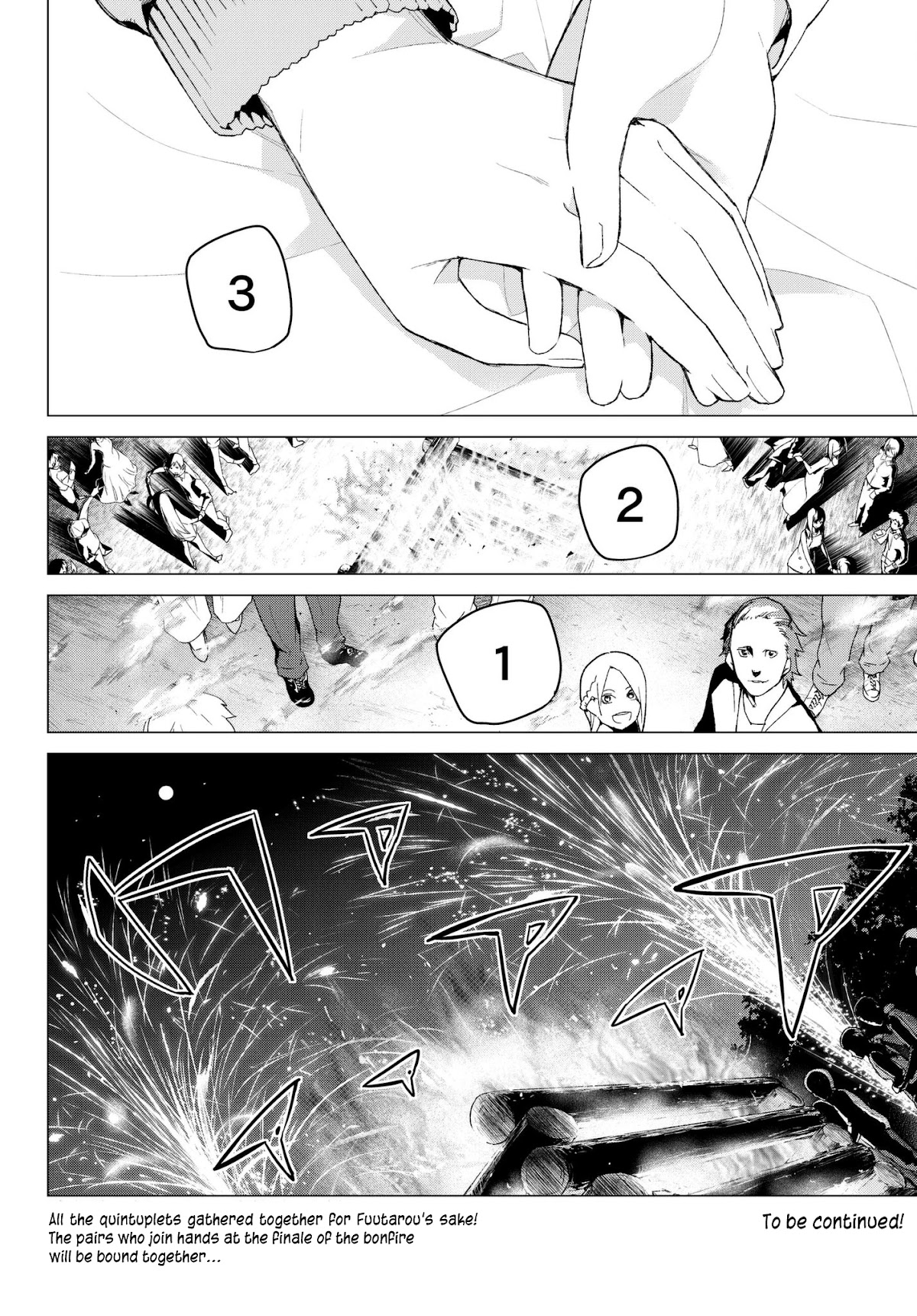 Go-Toubun no Hanayome Chapter 31 page 18 - Chapter 31: The Legend that Binds - Day Three ③