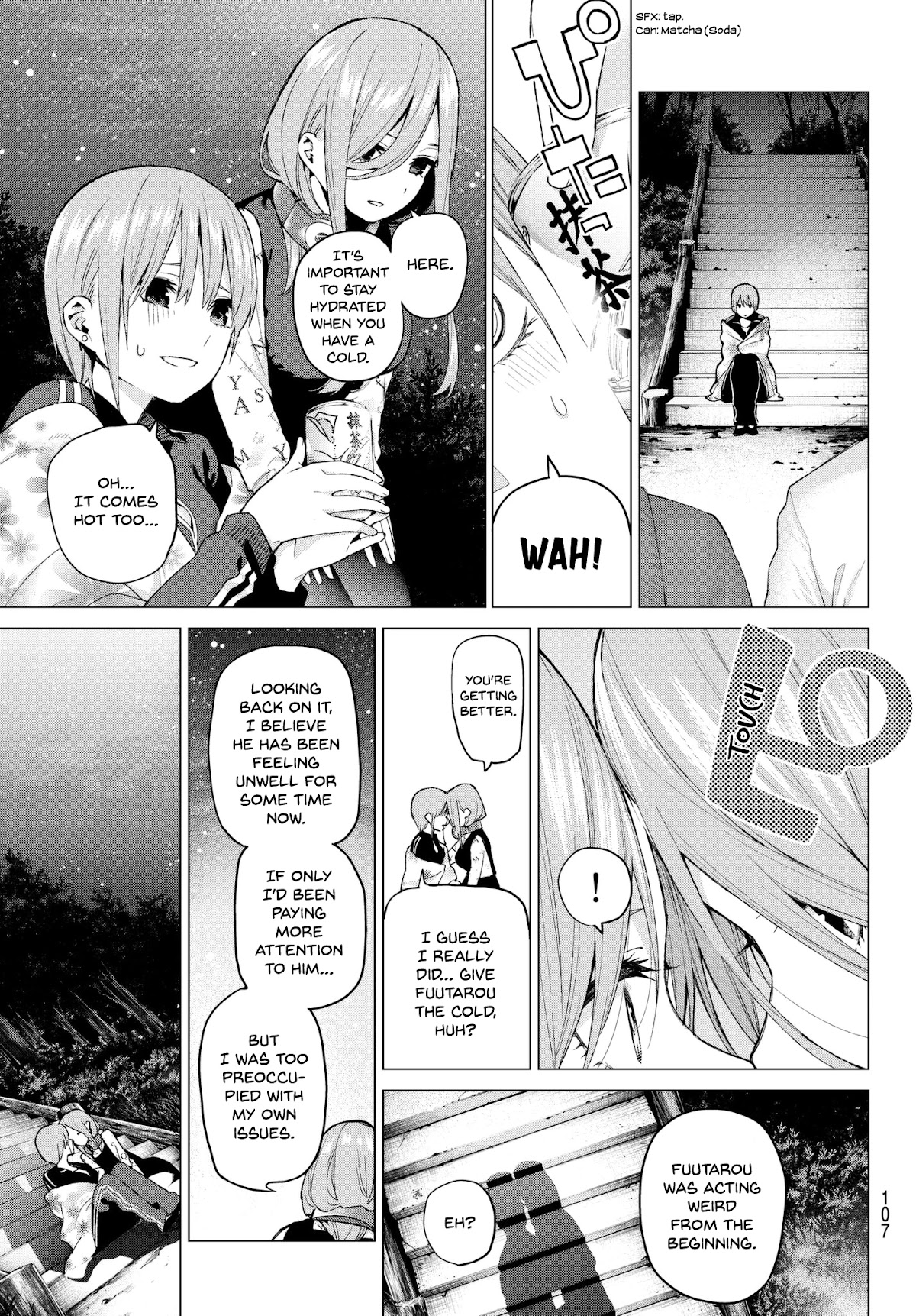 Go-Toubun no Hanayome Chapter 31 page 5 - Chapter 31: The Legend that Binds - Day Three ③