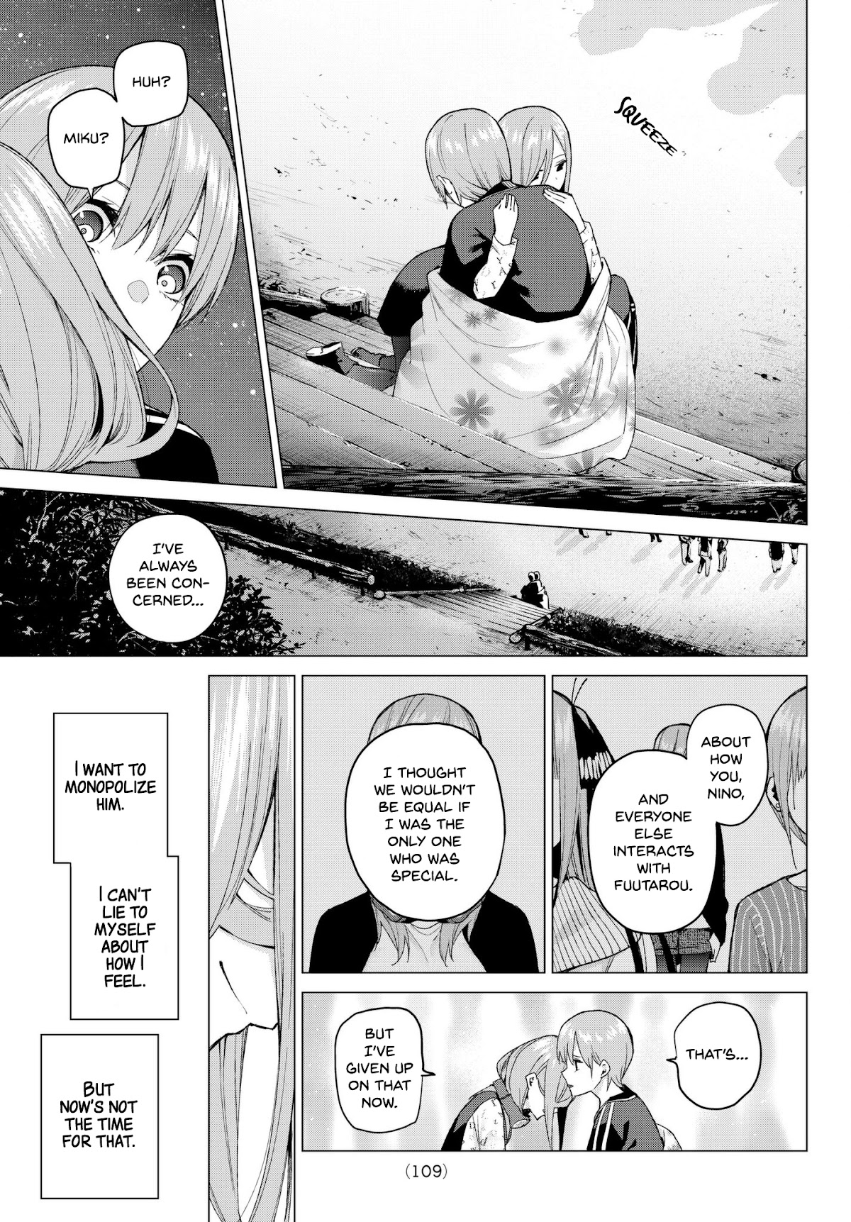 Go-Toubun no Hanayome Chapter 31 page 7 - Chapter 31: The Legend that Binds - Day Three ③