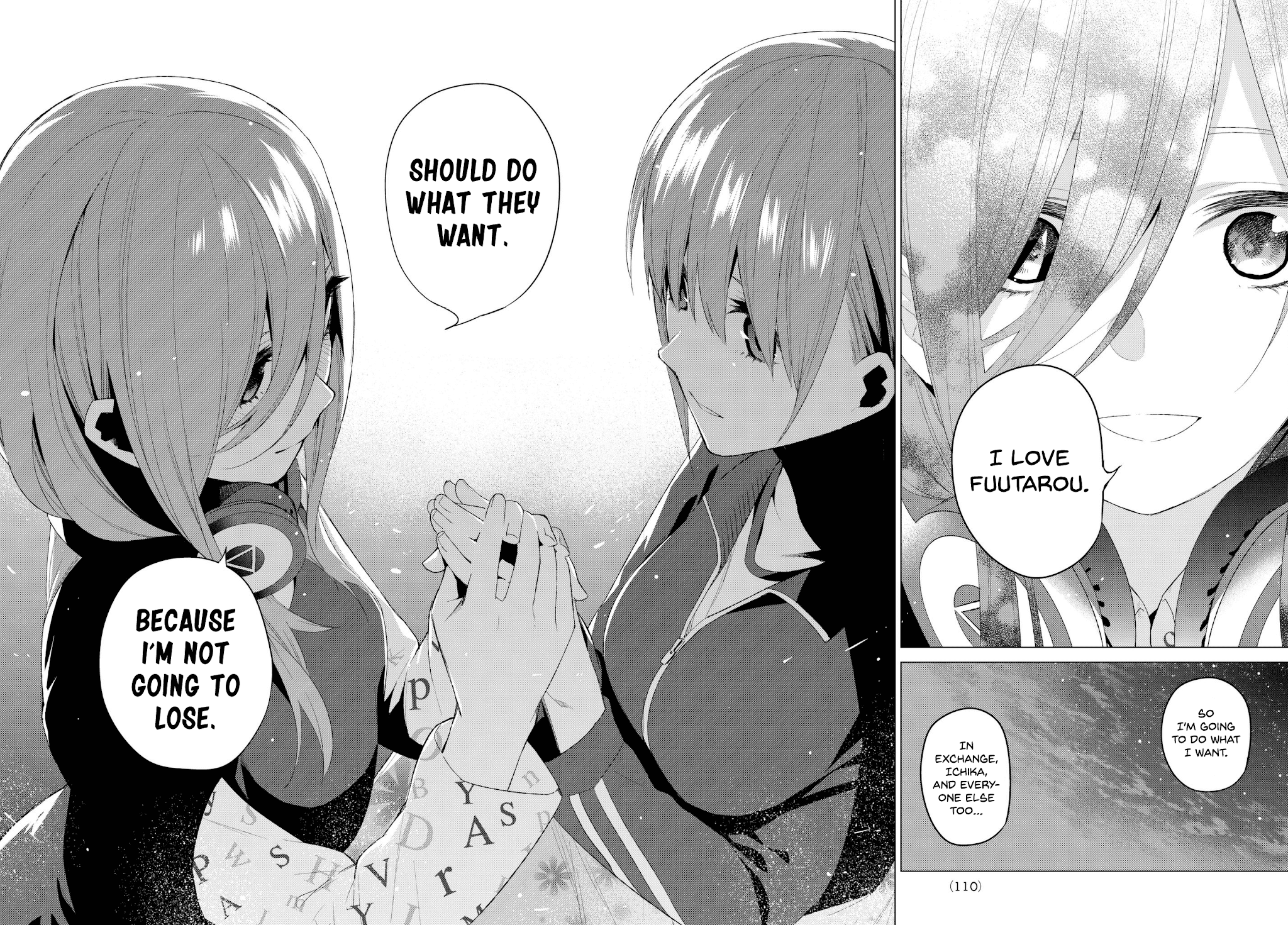 Go-Toubun no Hanayome Chapter 31 page 8 - Chapter 31: The Legend that Binds - Day Three ③