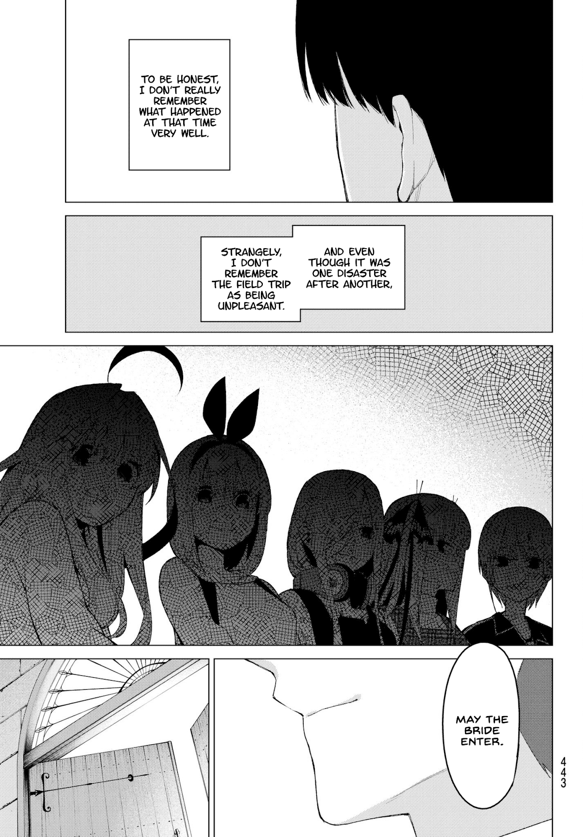 Go-Toubun no Hanayome Chapter 32 page 13 - Chapter 32: The Legend that Binds - Day Two Thousand
