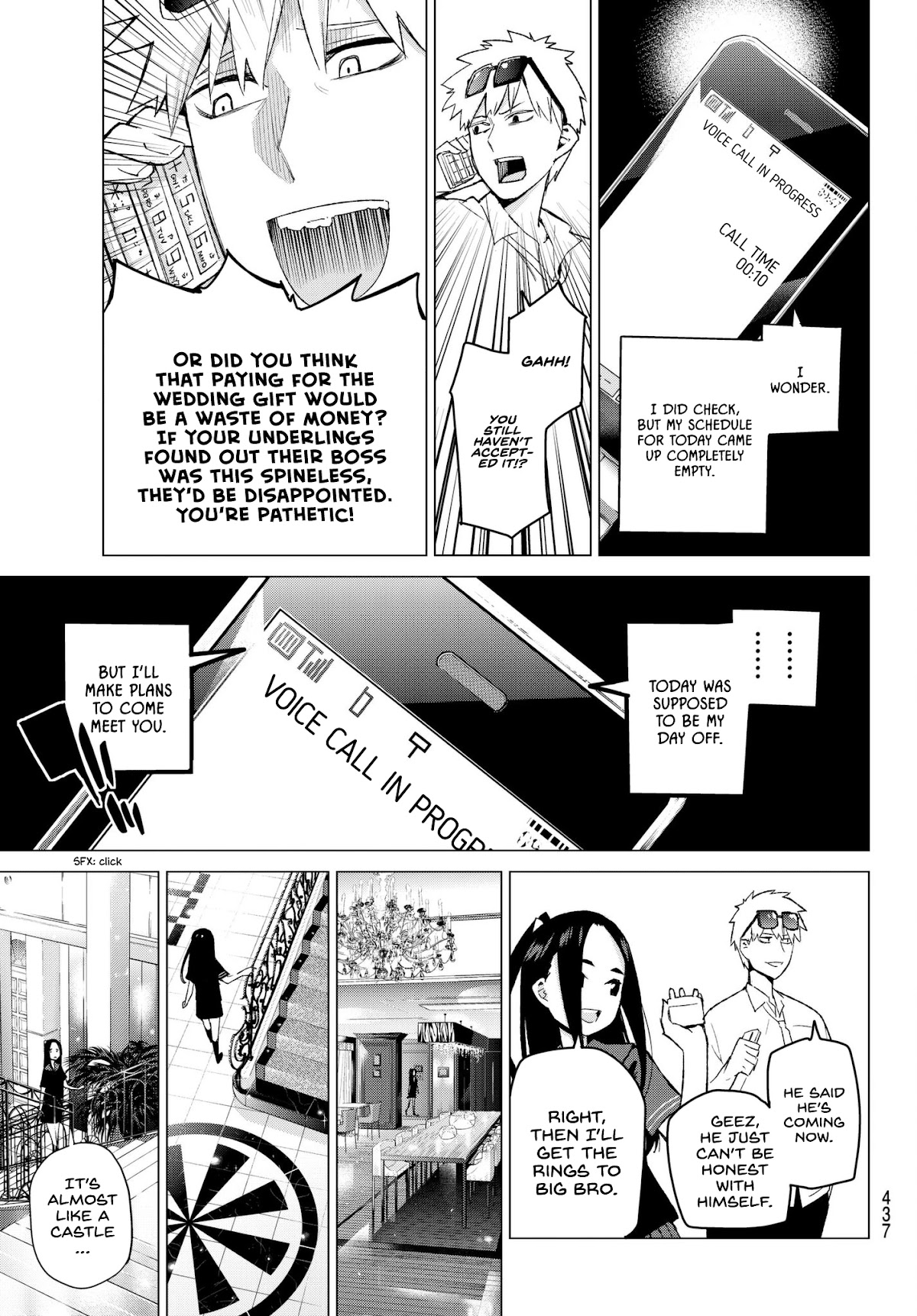 Go-Toubun no Hanayome Chapter 32 page 7 - Chapter 32: The Legend that Binds - Day Two Thousand