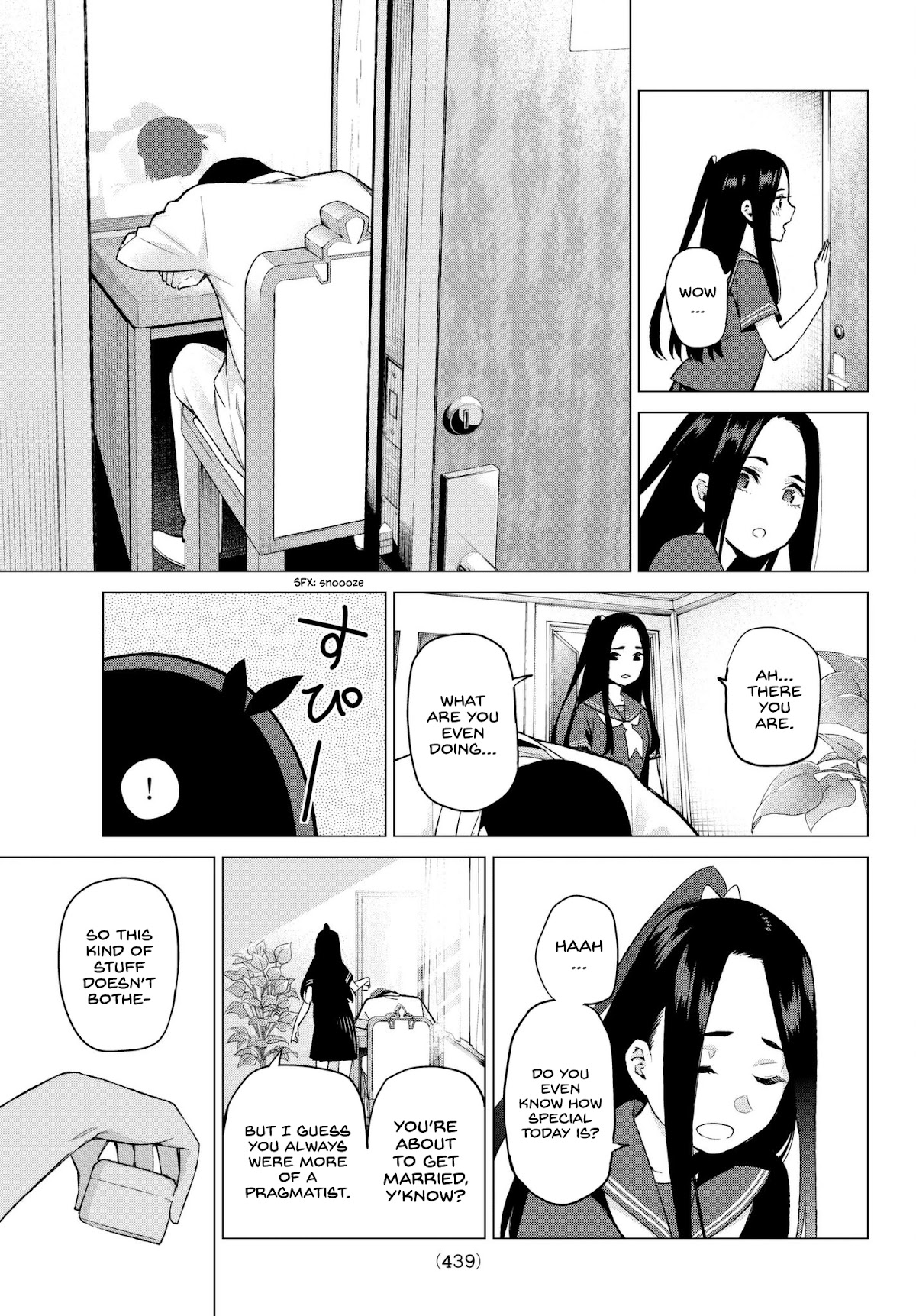 Go-Toubun no Hanayome Chapter 32 page 9 - Chapter 32: The Legend that Binds - Day Two Thousand