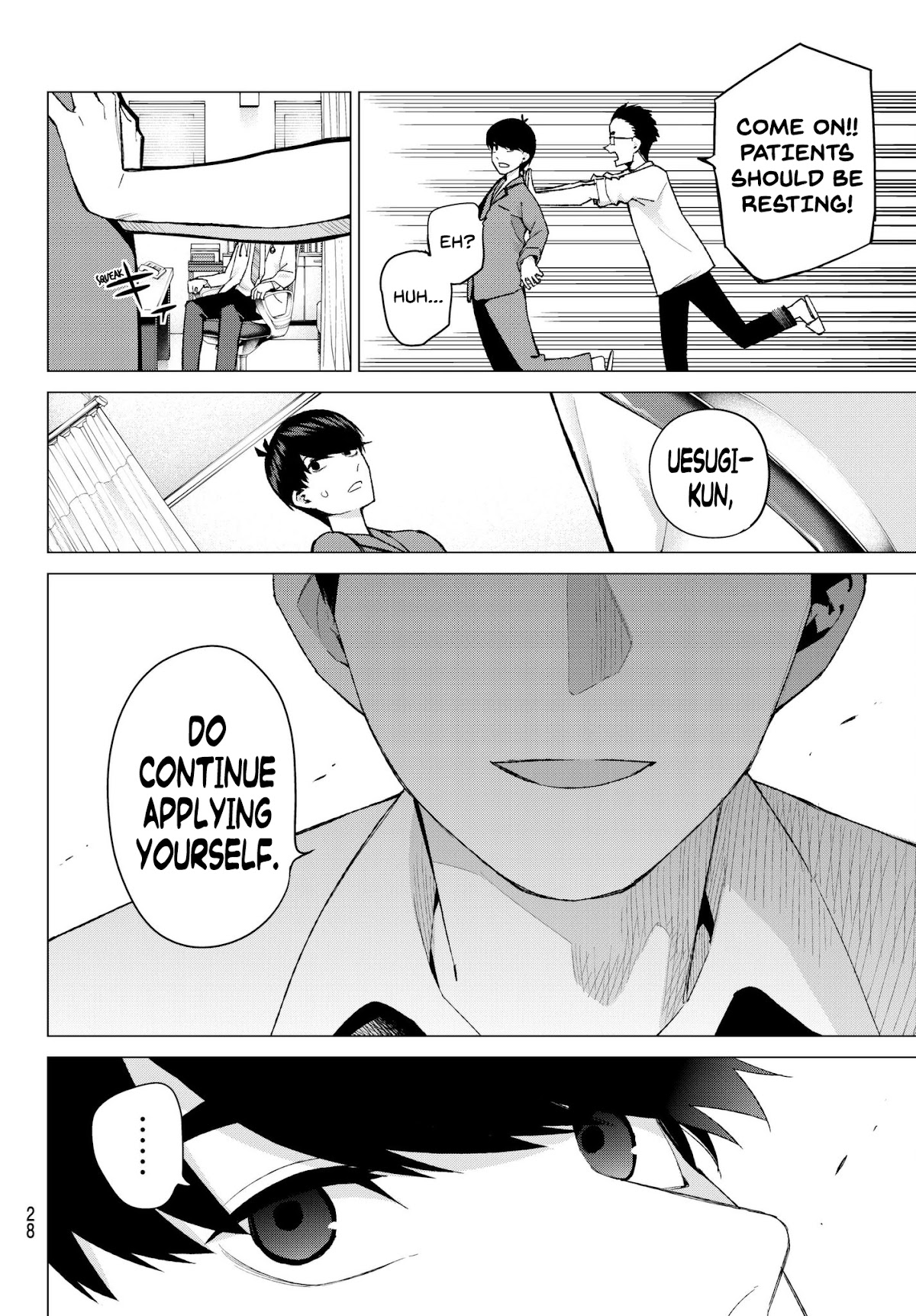 Go-Toubun no Hanayome Chapter 33 page 19 - Chapter 33: Visiting Encounter