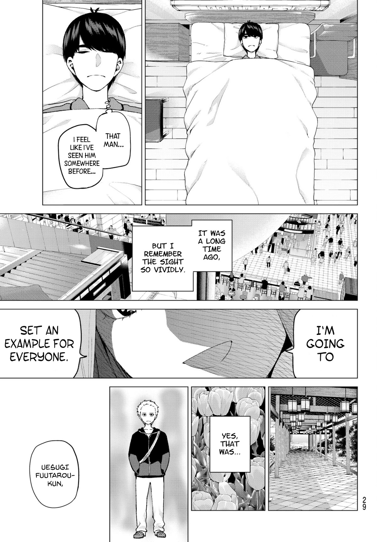 Go-Toubun no Hanayome Chapter 33 page 20 - Chapter 33: Visiting Encounter
