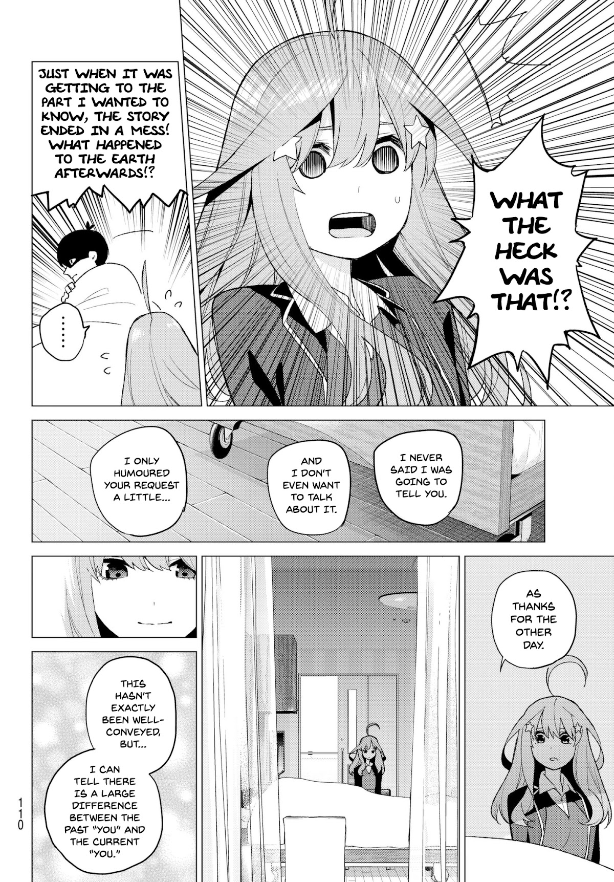 Go-Toubun no Hanayome Chapter 34 page 14 - Chapter 34: Together, Today with Tumult in Kyoto