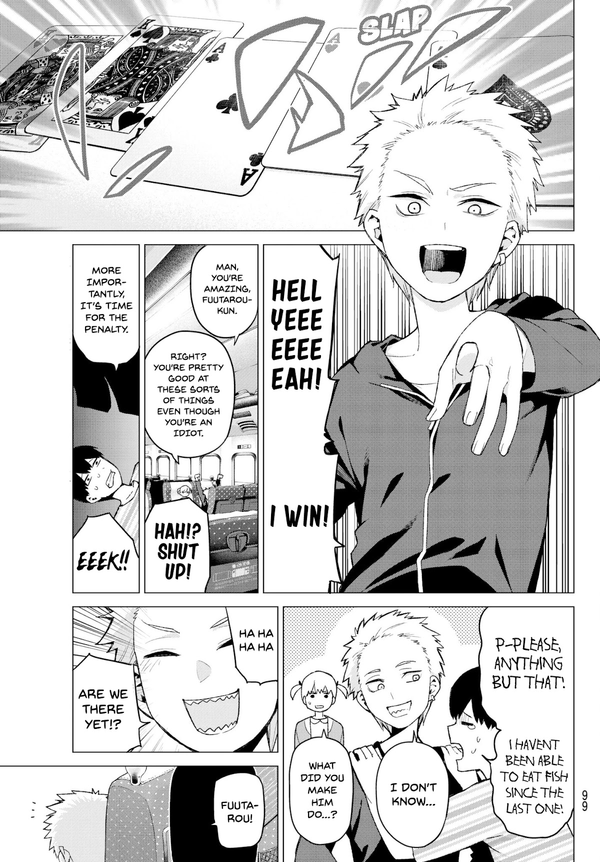Go-Toubun no Hanayome Chapter 34 page 3 - Chapter 34: Together, Today with Tumult in Kyoto