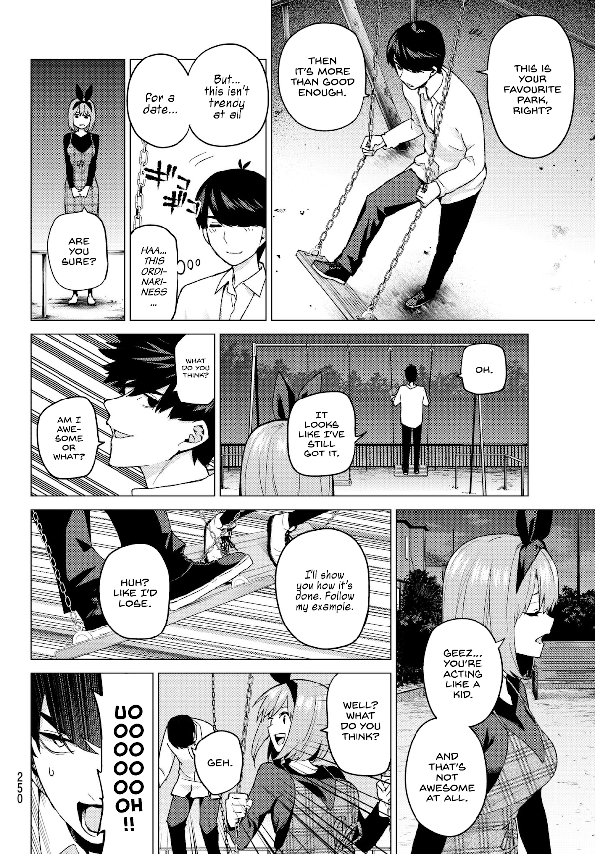 Go-Toubun no Hanayome Chapter 37 page 12 - Chapter 37: Labour Thanksgiving Tour ②