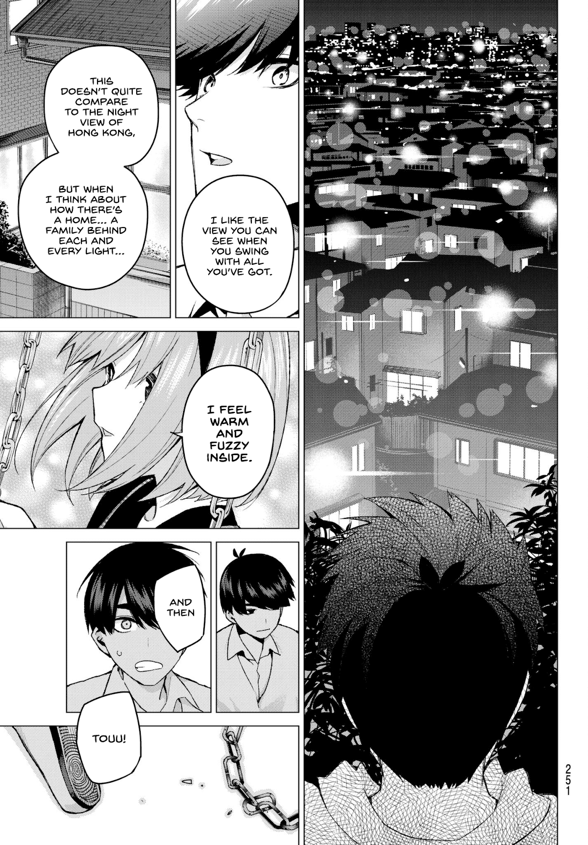 Go-Toubun no Hanayome Chapter 37 page 13 - Chapter 37: Labour Thanksgiving Tour ②