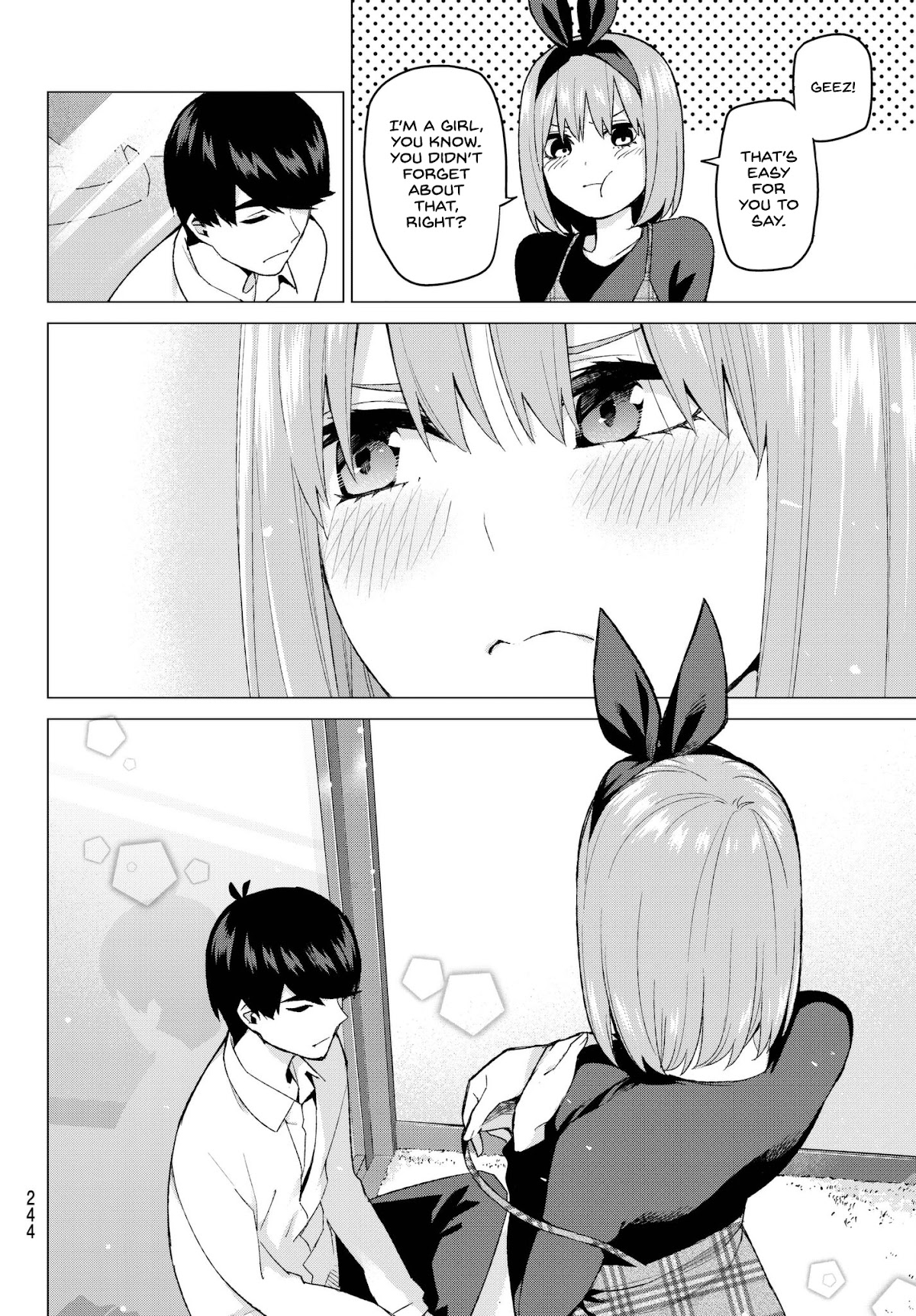 Go-Toubun no Hanayome Chapter 37 page 6 - Chapter 37: Labour Thanksgiving Tour ②