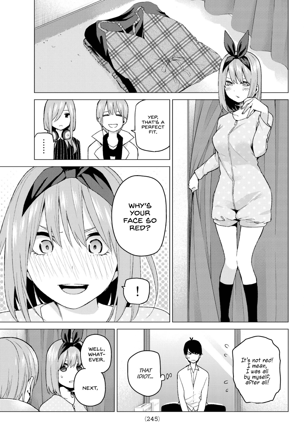 Go-Toubun no Hanayome Chapter 37 page 7 - Chapter 37: Labour Thanksgiving Tour ②