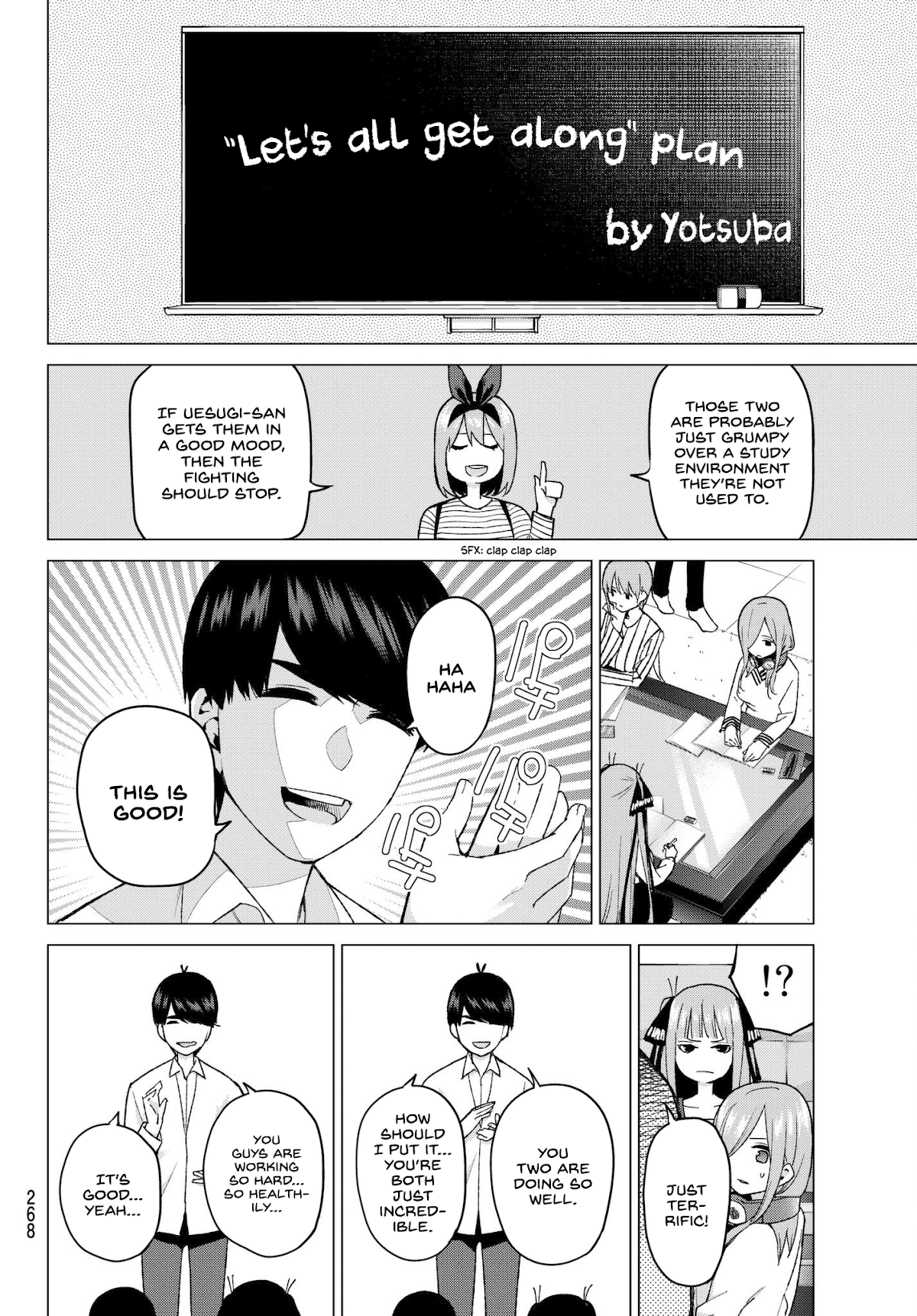 Go-Toubun no Hanayome Chapter 39 page 10 - Chapter 39: Seven Goodbyes ①