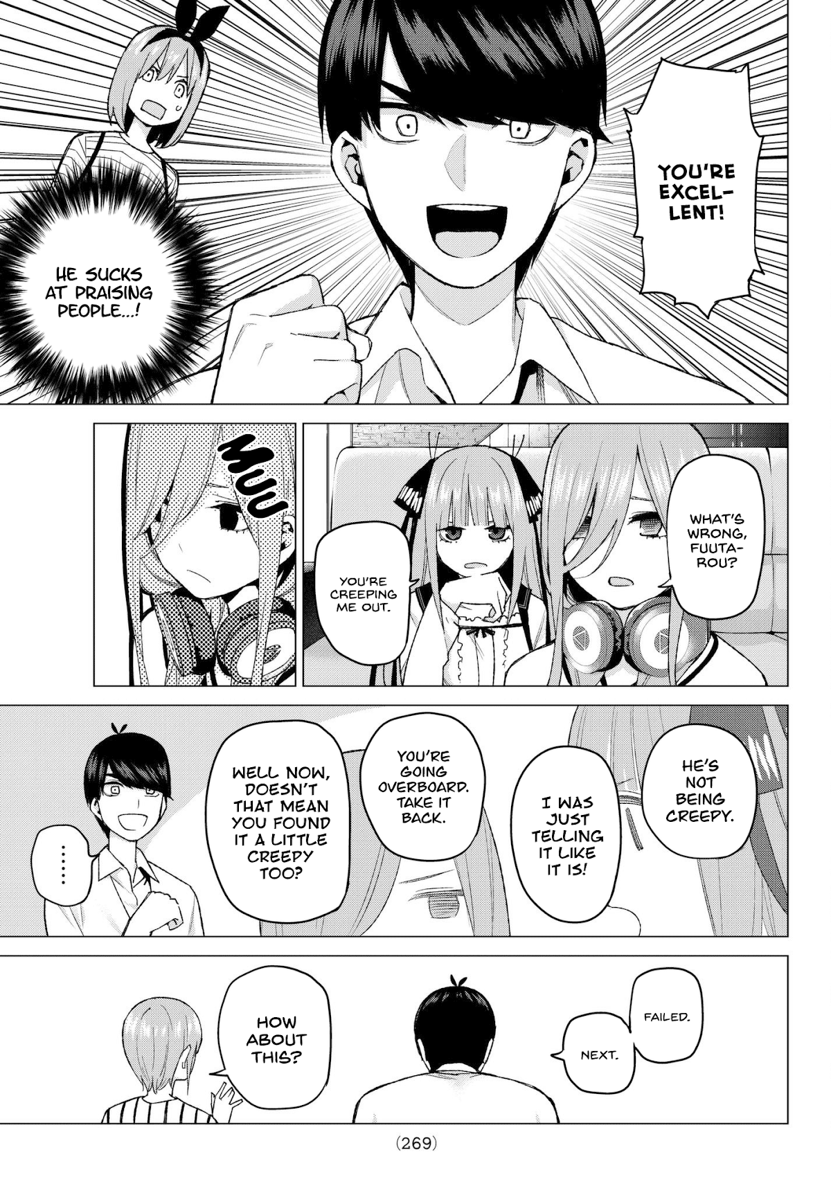 Go-Toubun no Hanayome Chapter 39 page 11 - Chapter 39: Seven Goodbyes ①