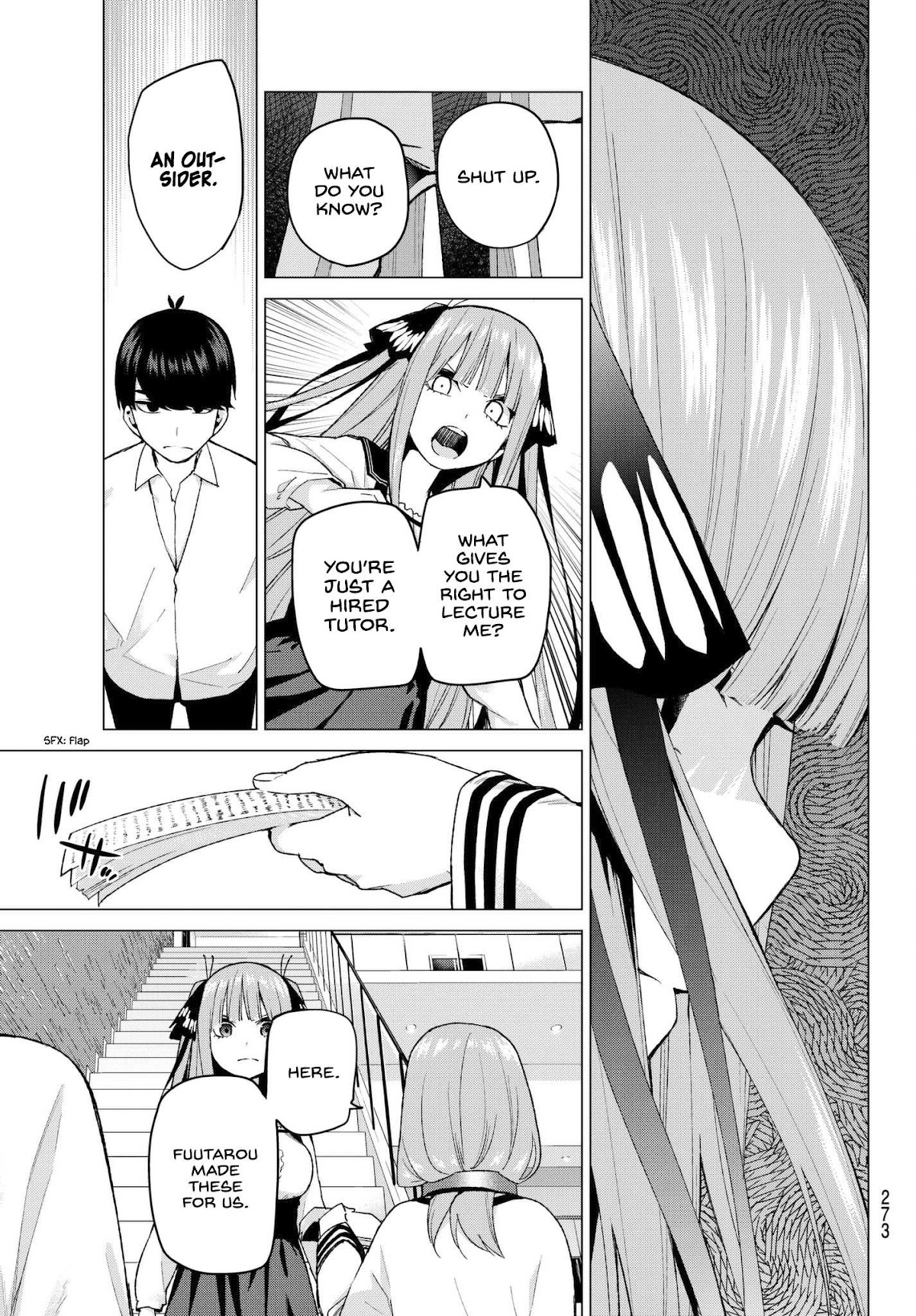 Go-Toubun no Hanayome Chapter 39 page 15 - Chapter 39: Seven Goodbyes ①