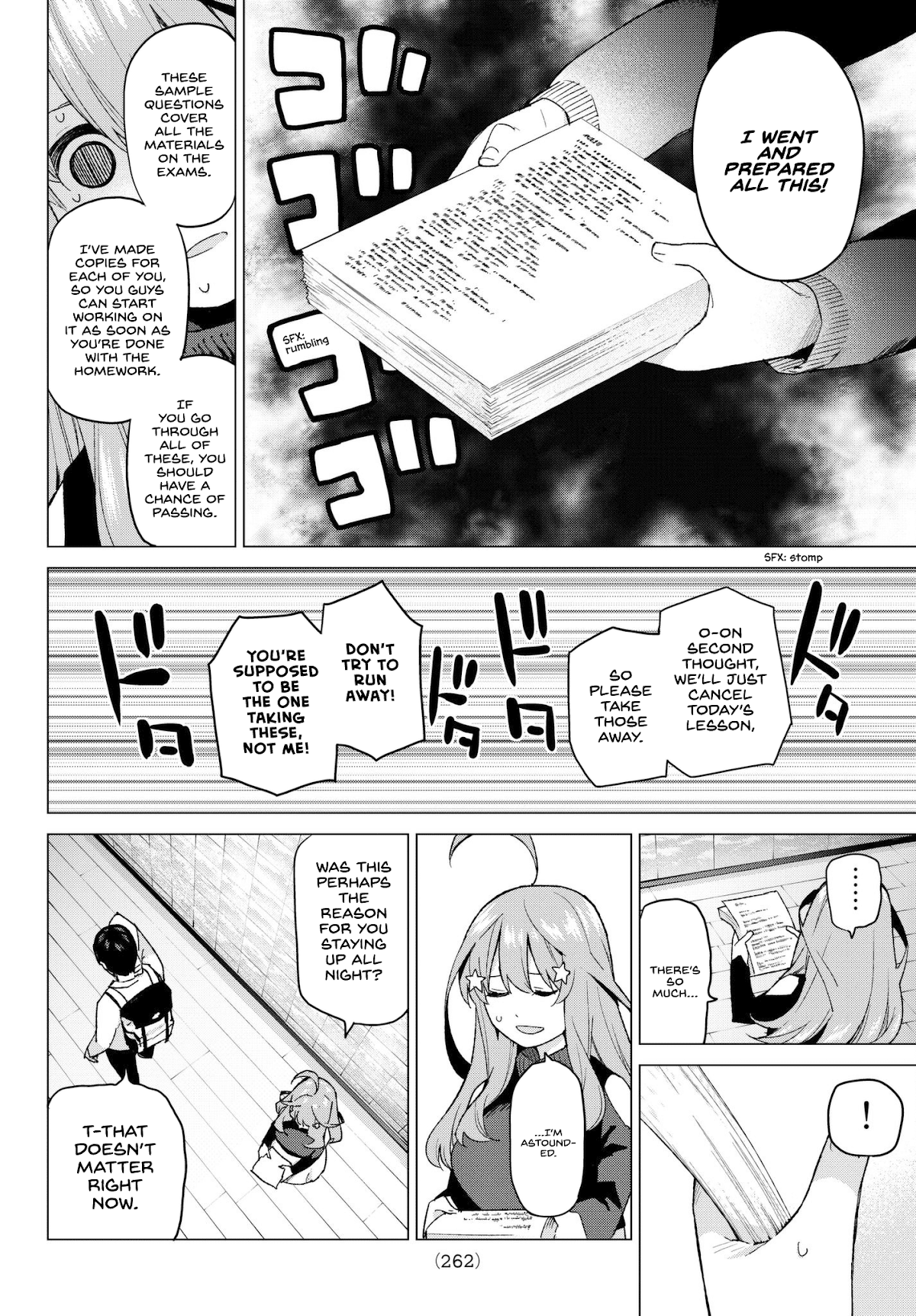 Go-Toubun no Hanayome Chapter 39 page 4 - Chapter 39: Seven Goodbyes ①