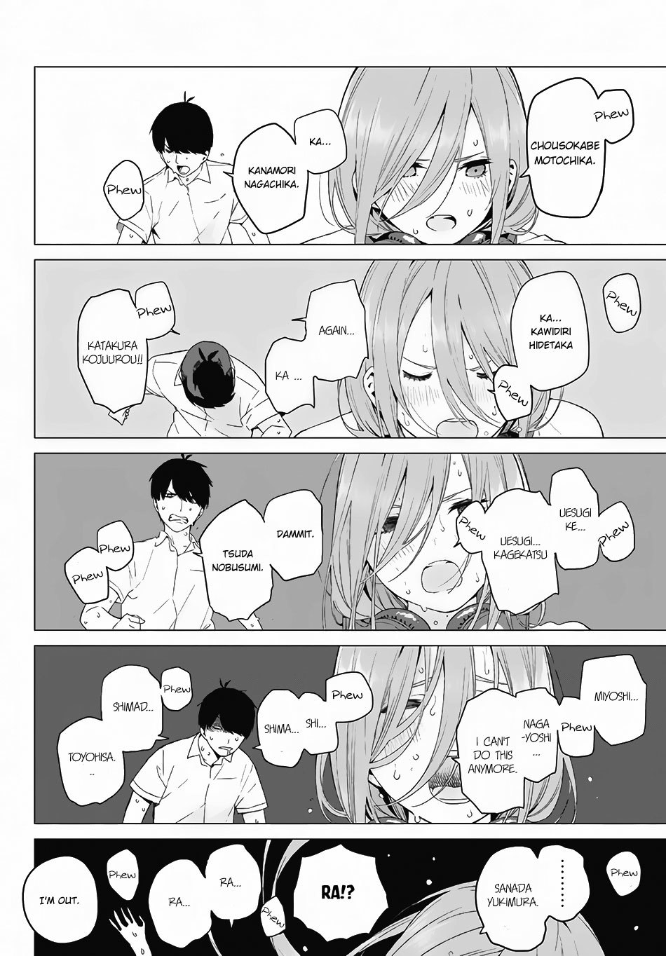 Go-Toubun no Hanayome Chapter 4 page 11 - Chapter 4: 100-Point Sum
