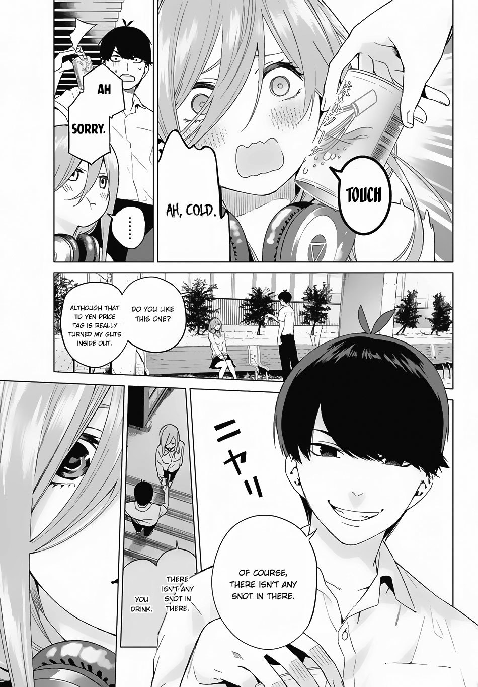 Go-Toubun no Hanayome Chapter 4 page 14 - Chapter 4: 100-Point Sum