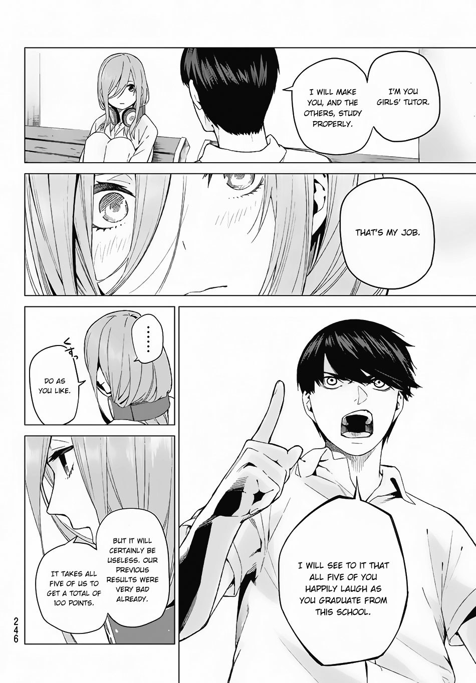 Go-Toubun no Hanayome Chapter 4 page 19 - Chapter 4: 100-Point Sum
