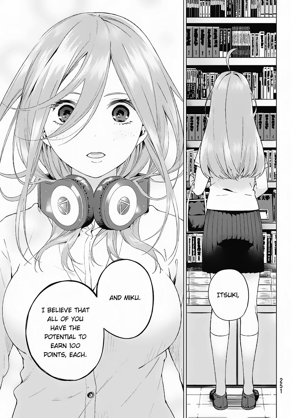 Go-Toubun no Hanayome Chapter 4 page 24 - Chapter 4: 100-Point Sum