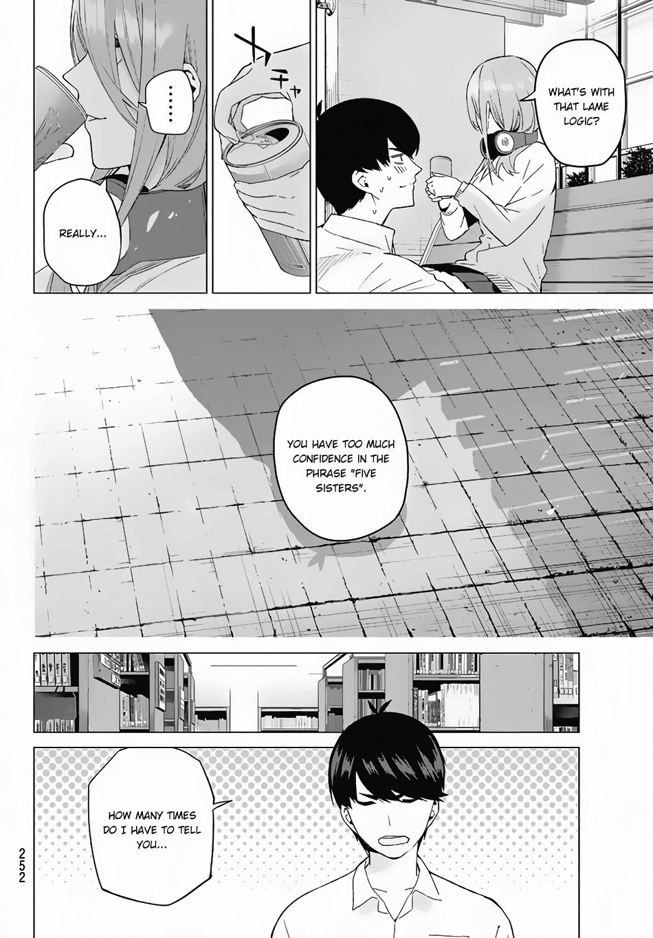 Go-Toubun no Hanayome Chapter 4 page 25 - Chapter 4: 100-Point Sum